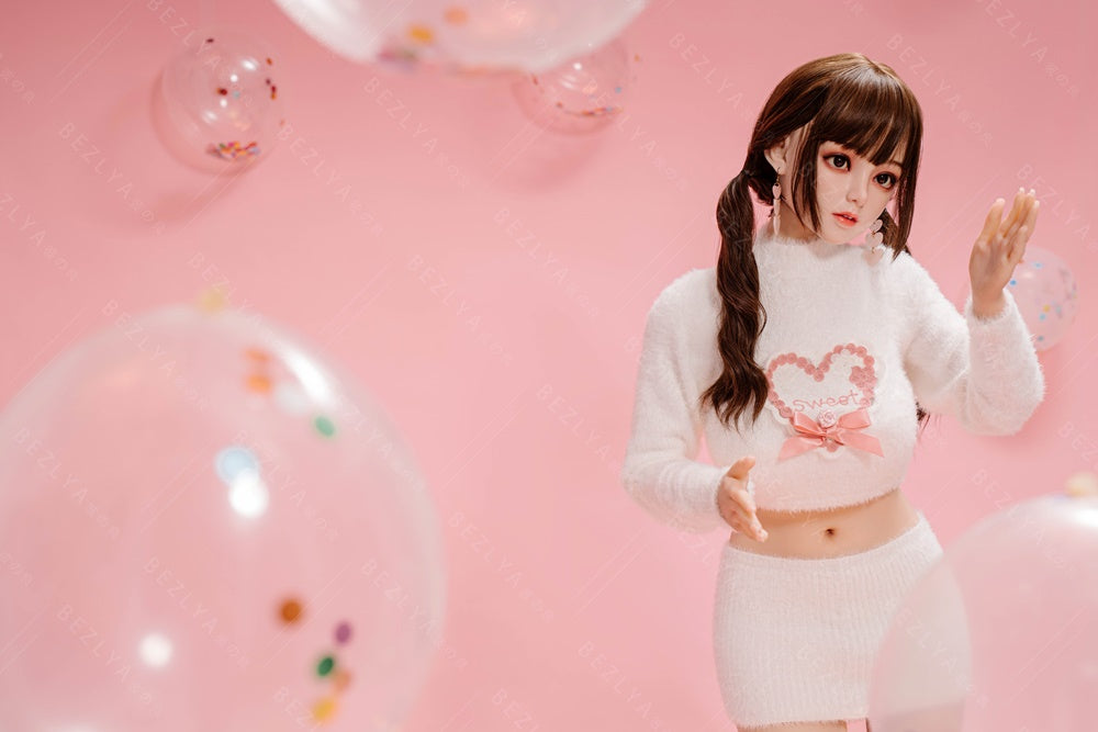 Bezlya - Convallaria - 149cm/4ft11 - 2.0 D-cup - Silicone Head + TPE Body Sex Doll