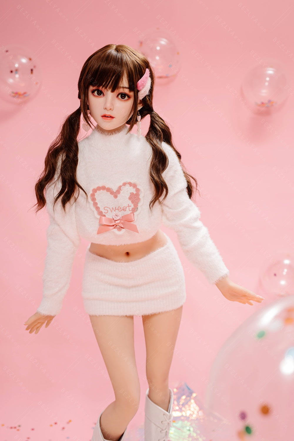 Bezlya - Convallaria - 149cm/4ft11 - 2.0 D-cup - Silicone Head + TPE Body Sex Doll