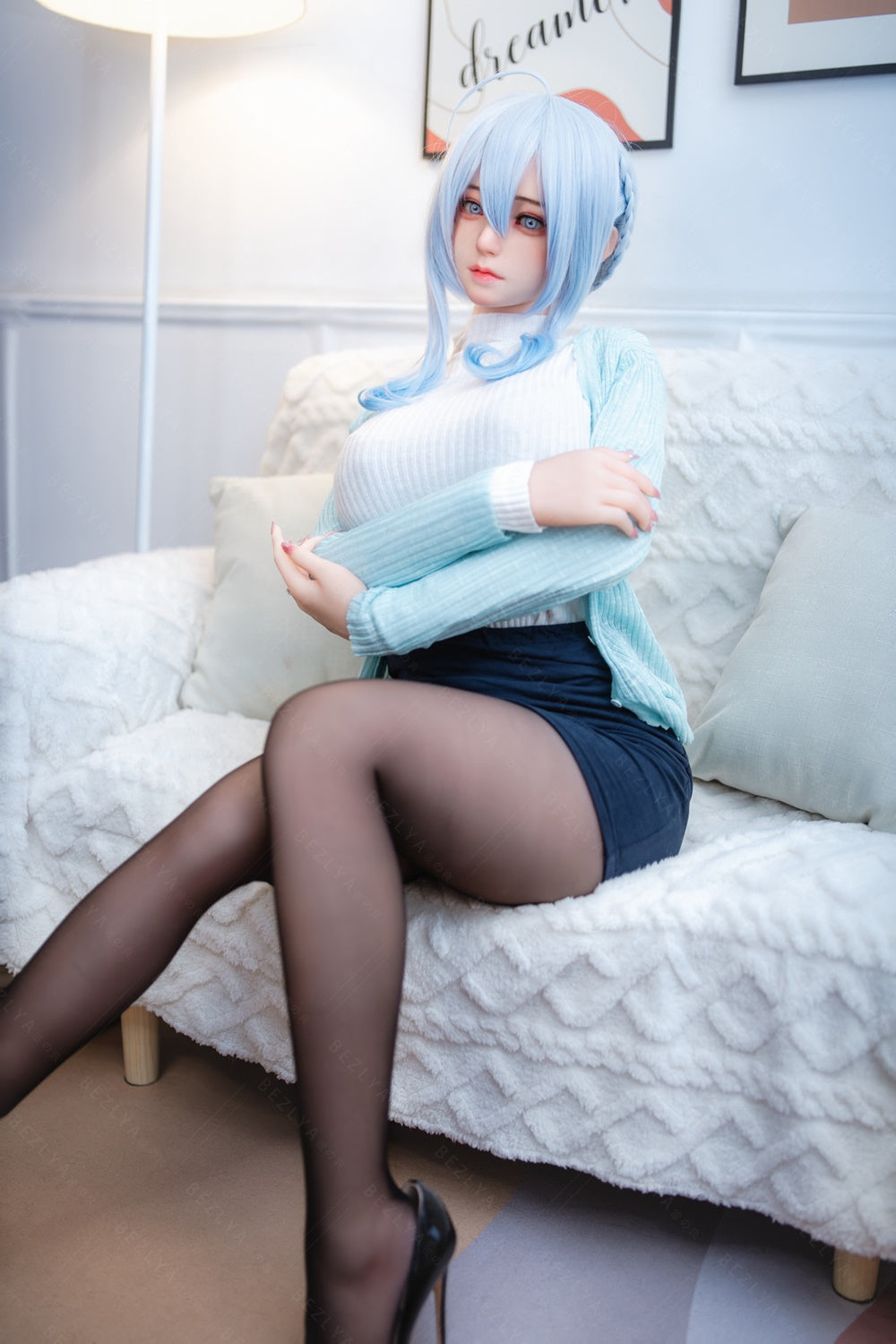 Bezlya - Campanula - 155cm/5ft1 - 2.0 F-cup - Silicone Head + TPE Body Sex Doll