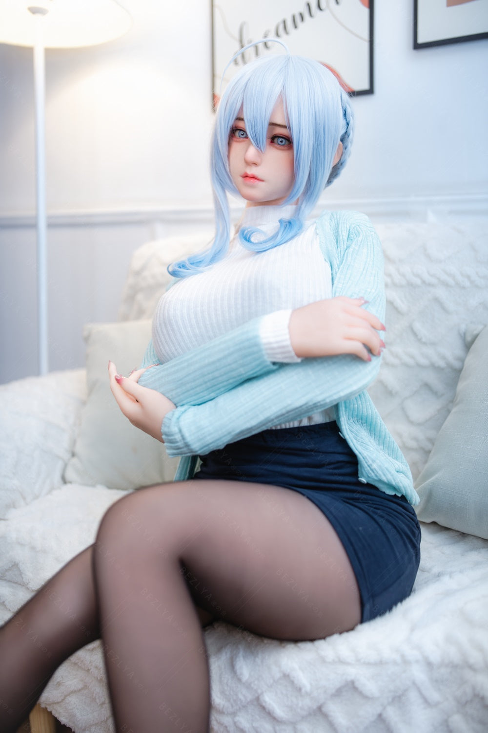 Bezlya - Campanula - 155cm/5ft1 - 2.0 F-cup - Silicone Head + TPE Body Sex Doll