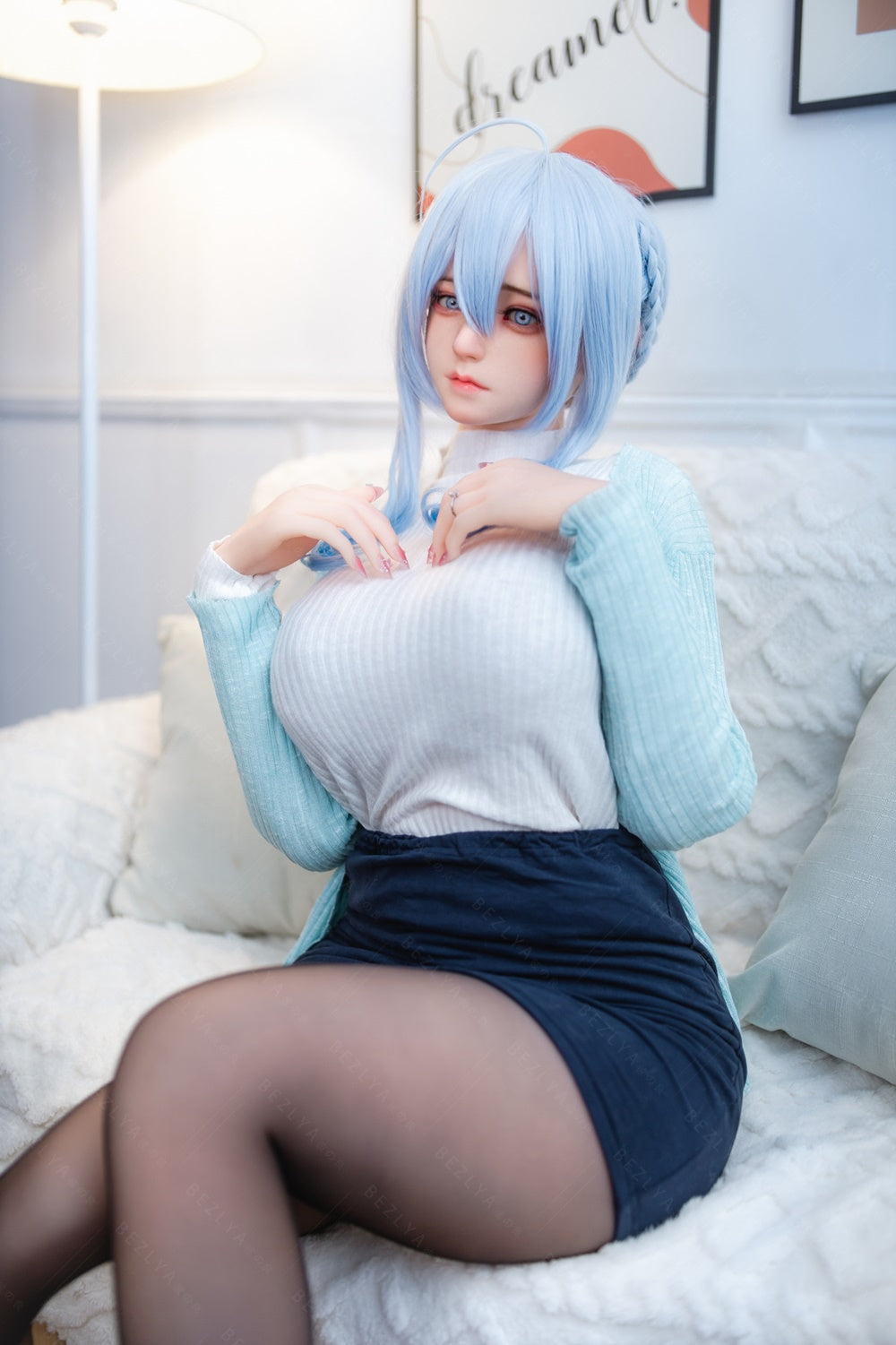 Bezlya - Campanula - 155cm/5ft1 - 2.0 F-cup - Silicone Head + TPE Body Sex Doll