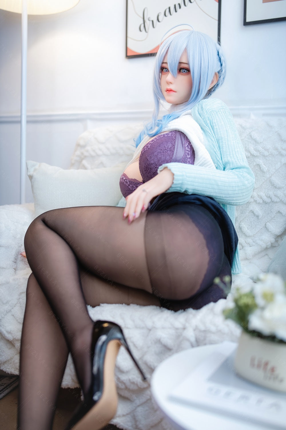 Bezlya - Campanula - 155cm/5ft1 - 2.0 F-cup - Silicone Head + TPE Body Sex Doll