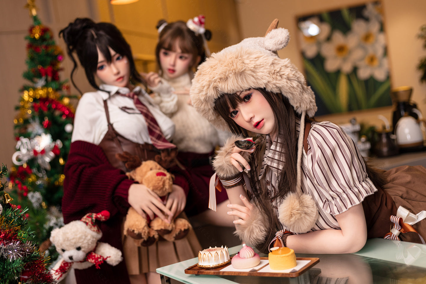 Bezlya - 鈴蘭 - 149cm/4ft10.75 - 2.0 D 杯 - 矽膠頭 + TPE 身體性玩偶
