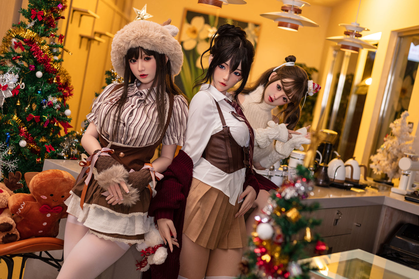 Bezlya - 鈴蘭 - 149cm/4ft10.75 - 2.0 D 杯 - 矽膠頭 + TPE 身體性玩偶