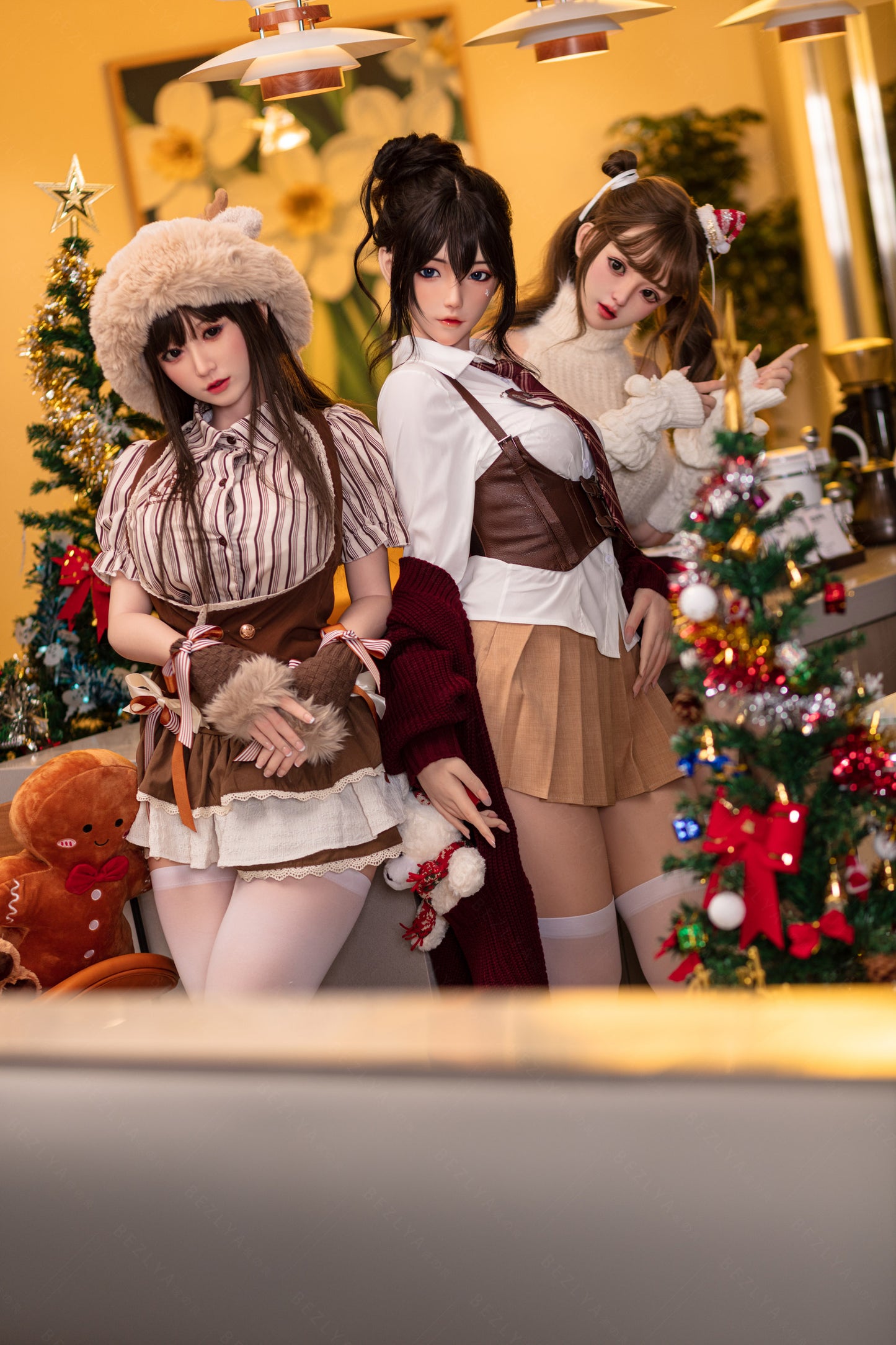 Bezlya - 鈴蘭 - 149cm/4ft10.75 - 2.0 D 杯 - 矽膠頭 + TPE 身體性玩偶