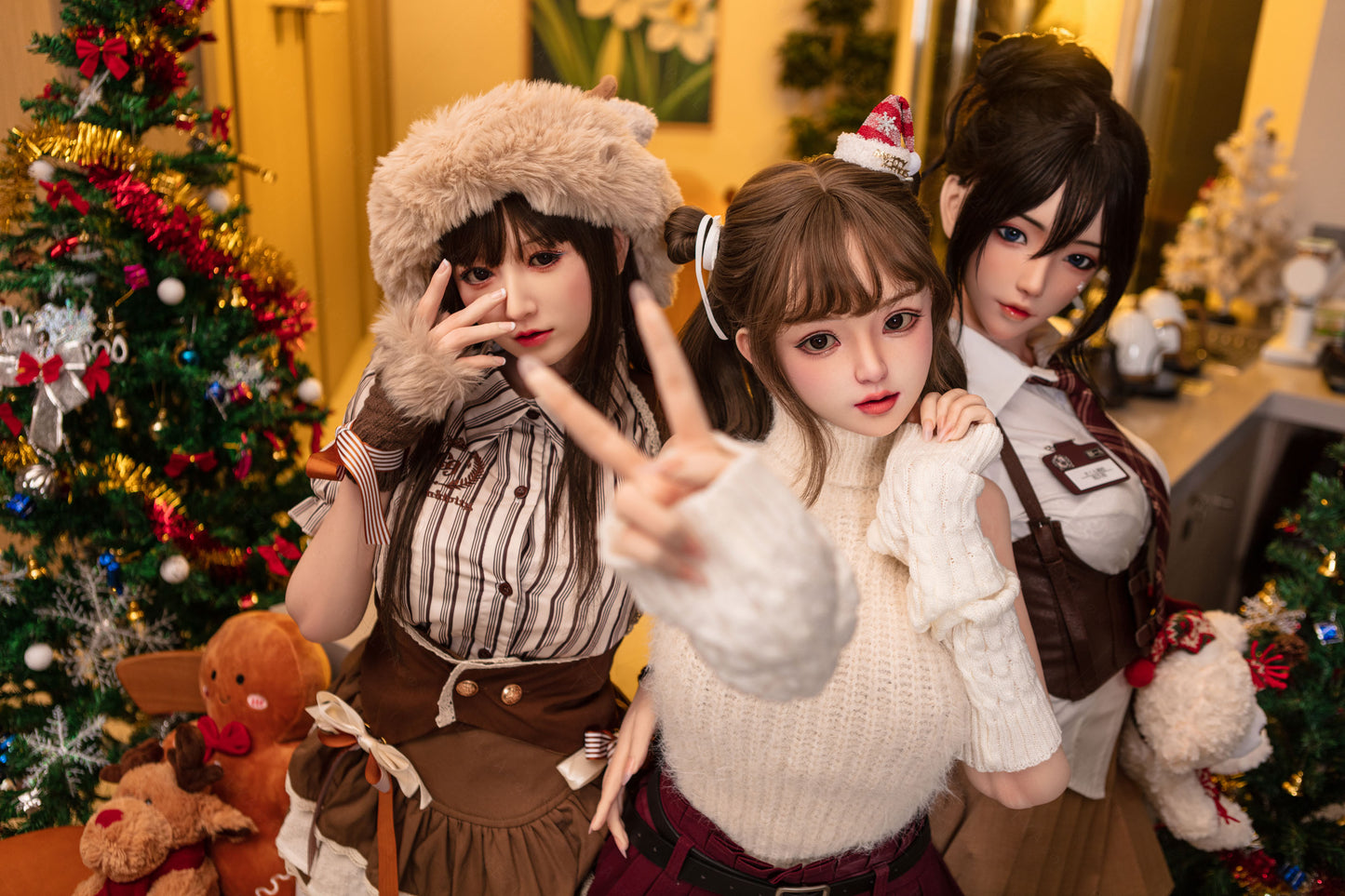 Bezlya - 鈴蘭 - 149cm/4ft10.75 - 2.0 D 杯 - 矽膠頭 + TPE 身體性玩偶