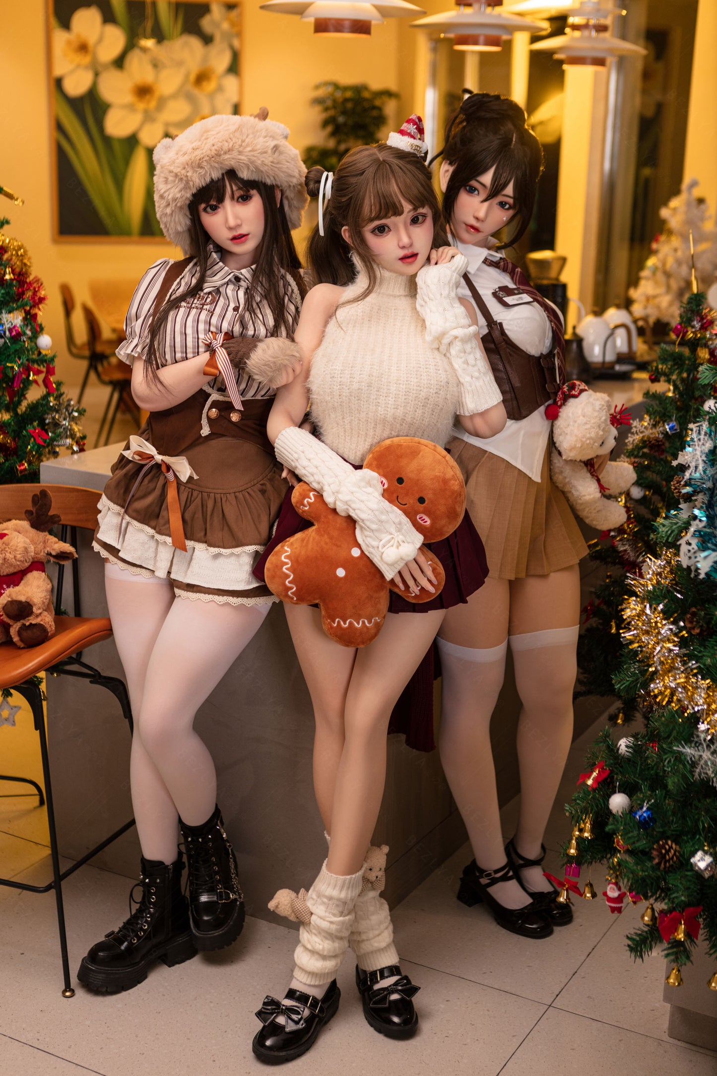 Bezlya - 鈴蘭 - 149cm/4ft10.75 - 2.0 D 杯 - 矽膠頭 + TPE 身體性玩偶