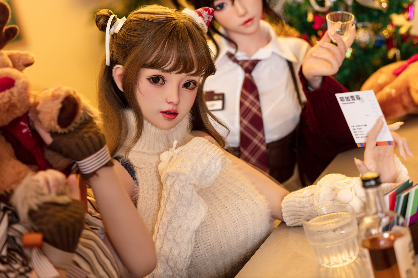 Bezlya - 鈴蘭 - 149cm/4ft10.75 - 2.0 D 杯 - 矽膠頭 + TPE 身體性玩偶