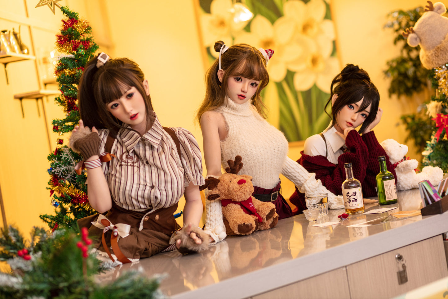 Bezlya - 鈴蘭 - 149cm/4ft10.75 - 2.0 D 杯 - 矽膠頭 + TPE 身體性玩偶