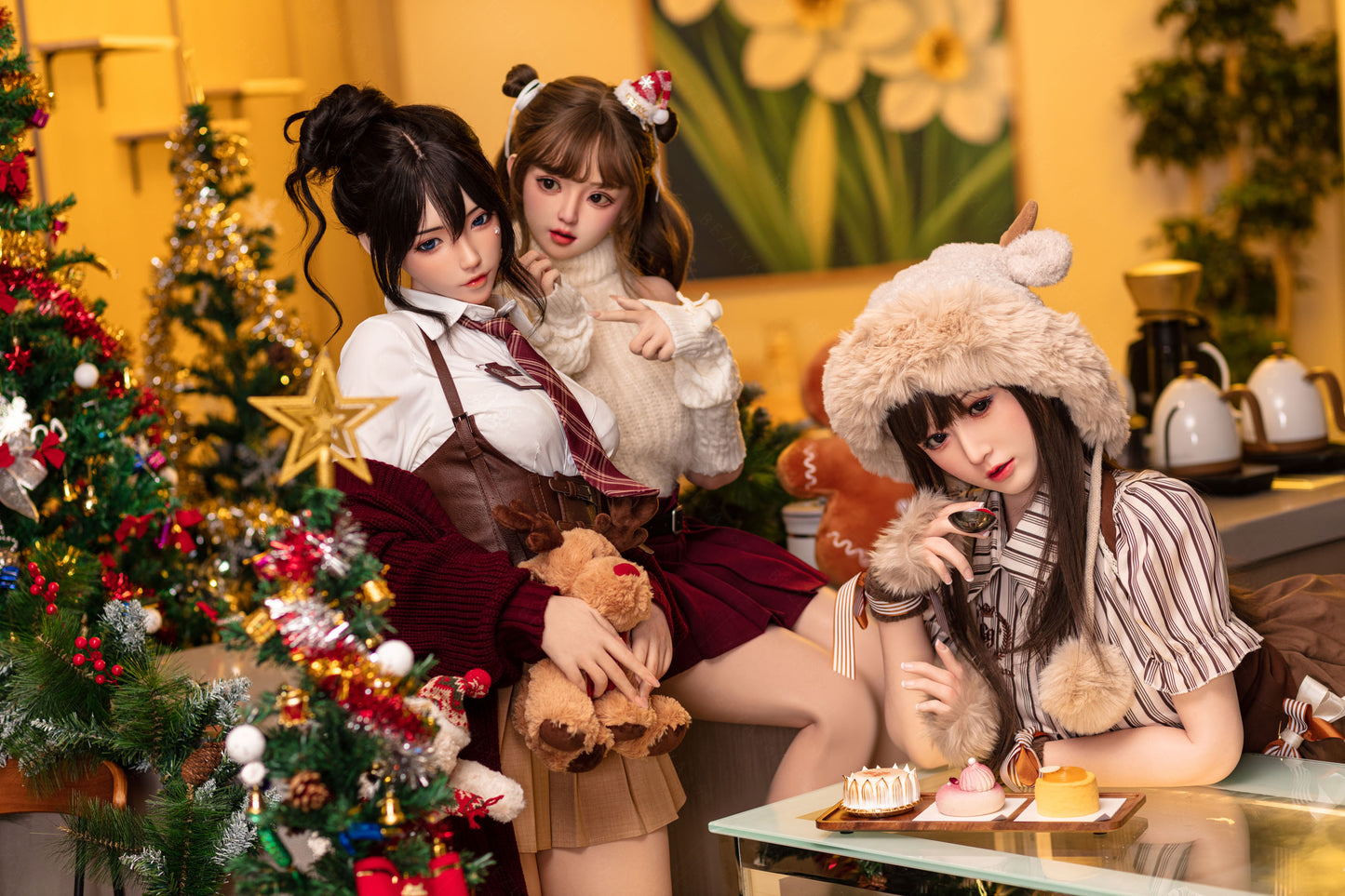 Bezlya - 鈴蘭 - 149cm/4ft10.75 - 2.0 D 杯 - 矽膠頭 + TPE 身體性玩偶