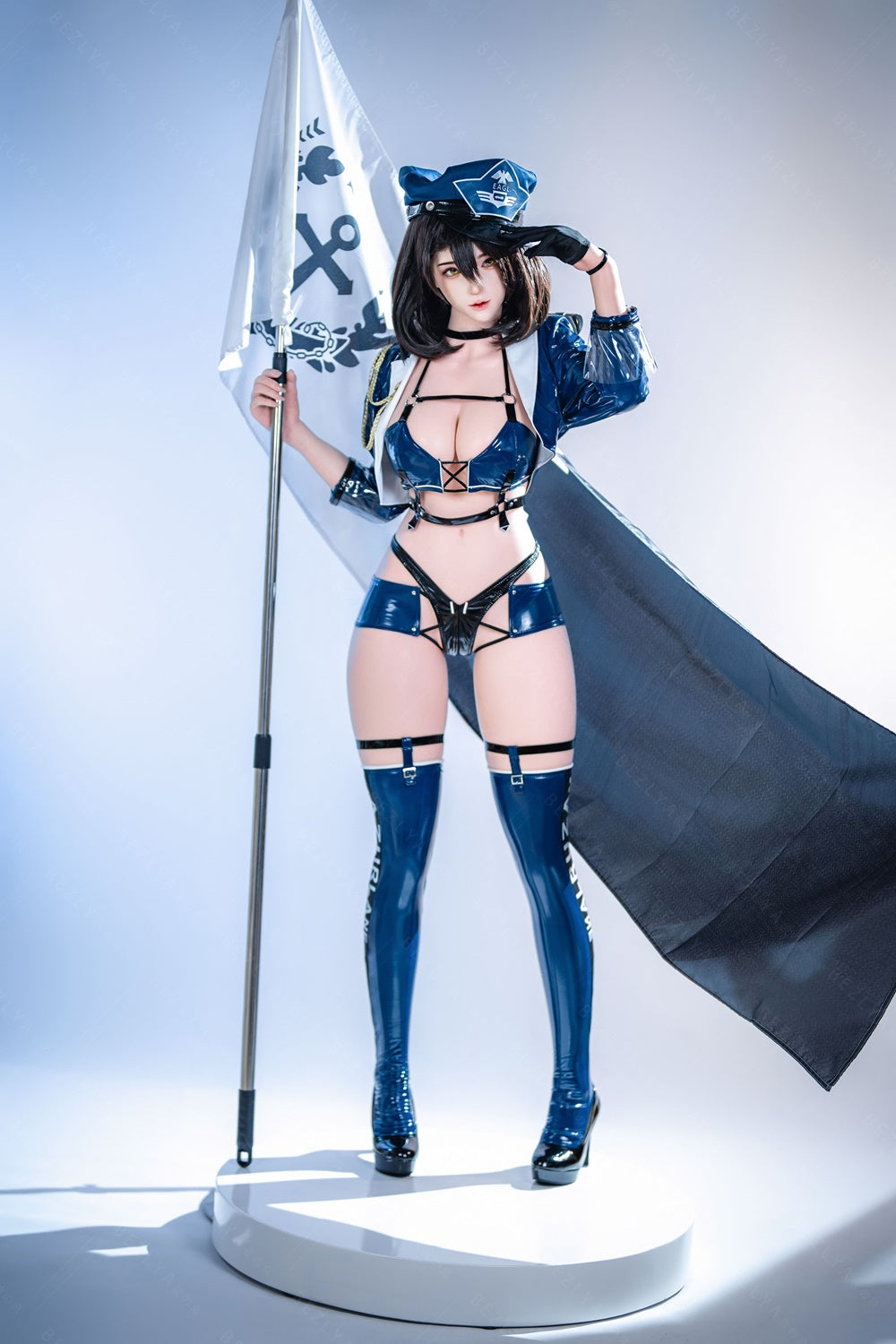 Bezlya - 鈴蘭 - 149cm/4ft10.75 - 2.0 D 杯 - 矽膠頭 + TPE 身體性玩偶
