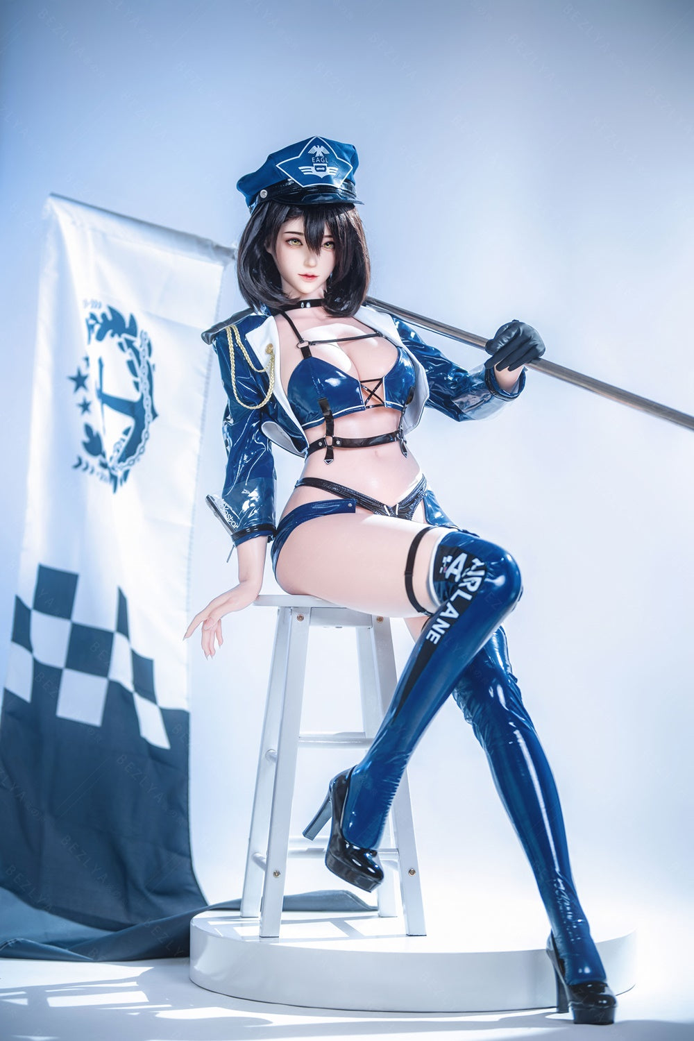 Bezlya - 鈴蘭 - 149cm/4ft10.75 - 2.0 D 杯 - 矽膠頭 + TPE 身體性玩偶