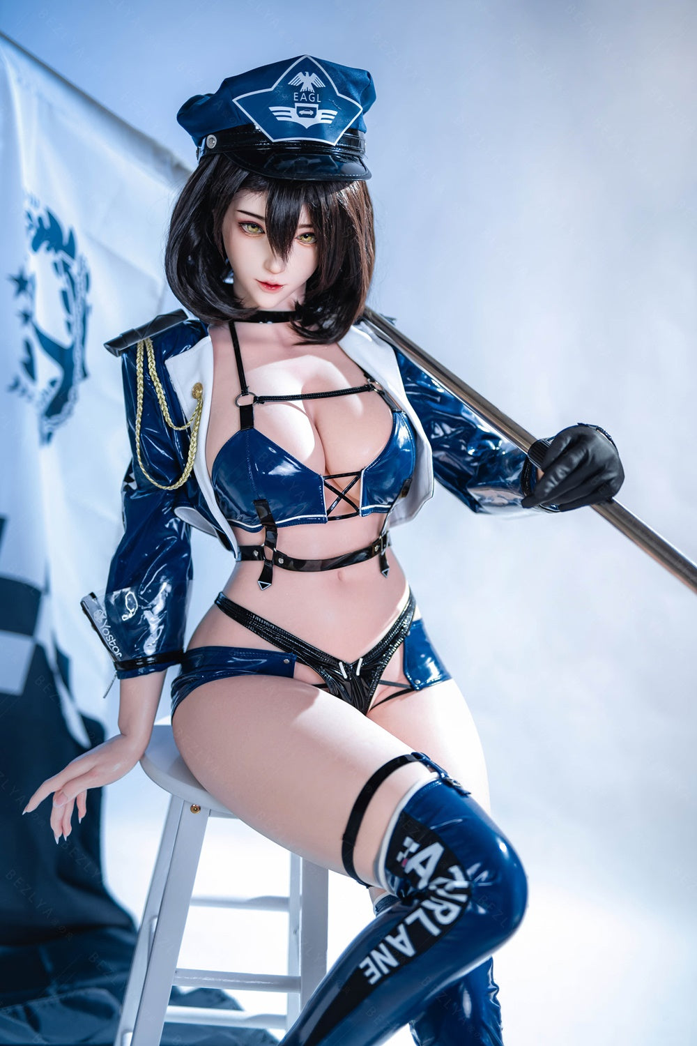 Bezlya - 鈴蘭 - 149cm/4ft10.75 - 2.0 D 杯 - 矽膠頭 + TPE 身體性玩偶
