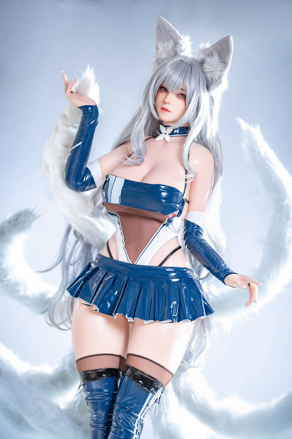 Bezlya - 鈴蘭 - 149cm/4ft10.75 - 2.0 D 杯 - 矽膠頭 + TPE 身體性玩偶