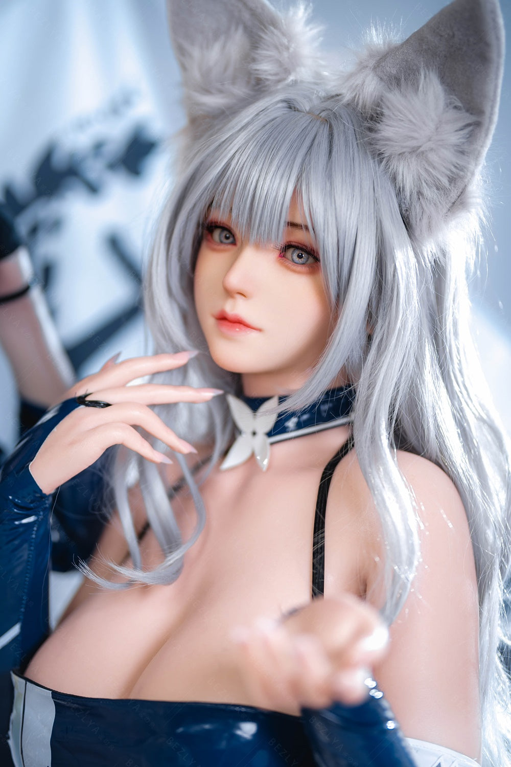 Bezlya - 鈴蘭 - 149cm/4ft10.75 - 2.0 D 杯 - 矽膠頭 + TPE 身體性玩偶