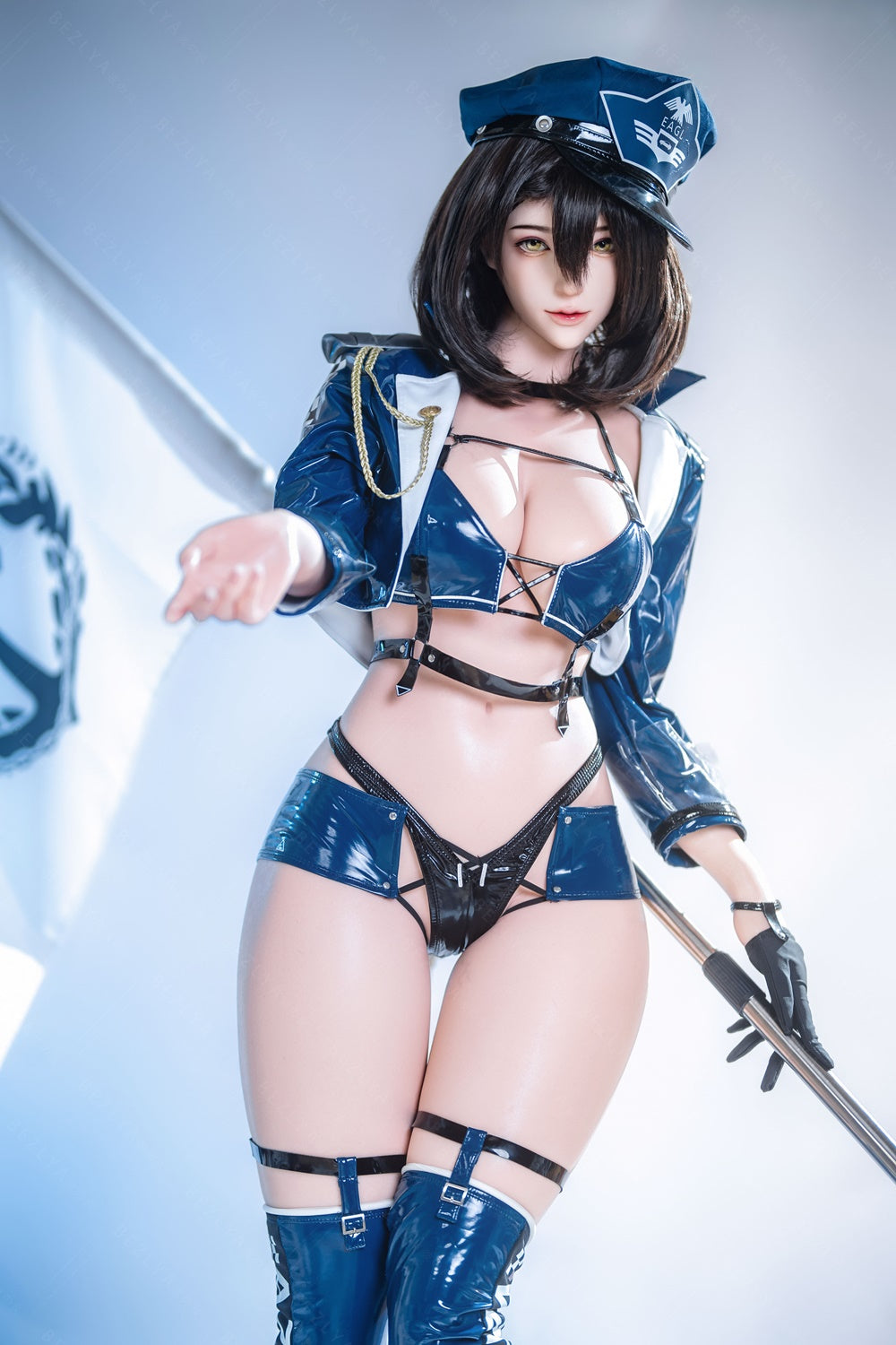 Bezlya - 鈴蘭 - 149cm/4ft10.75 - 2.0 D 杯 - 矽膠頭 + TPE 身體性玩偶