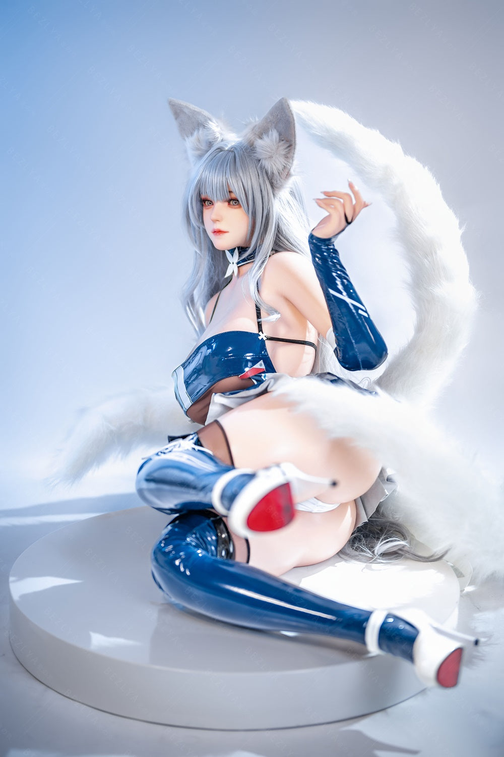Bezlya - 鈴蘭 - 149cm/4ft10.75 - 2.0 D 杯 - 矽膠頭 + TPE 身體性玩偶