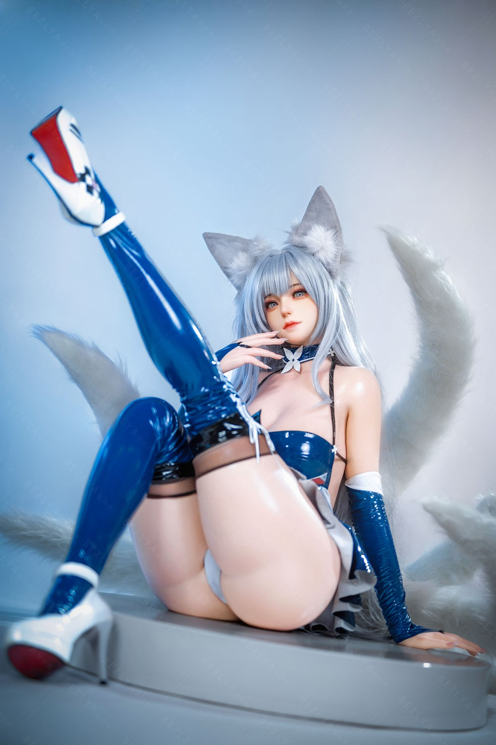 Bezlya - 鈴蘭 - 149cm/4ft10.75 - 2.0 D 杯 - 矽膠頭 + TPE 身體性玩偶