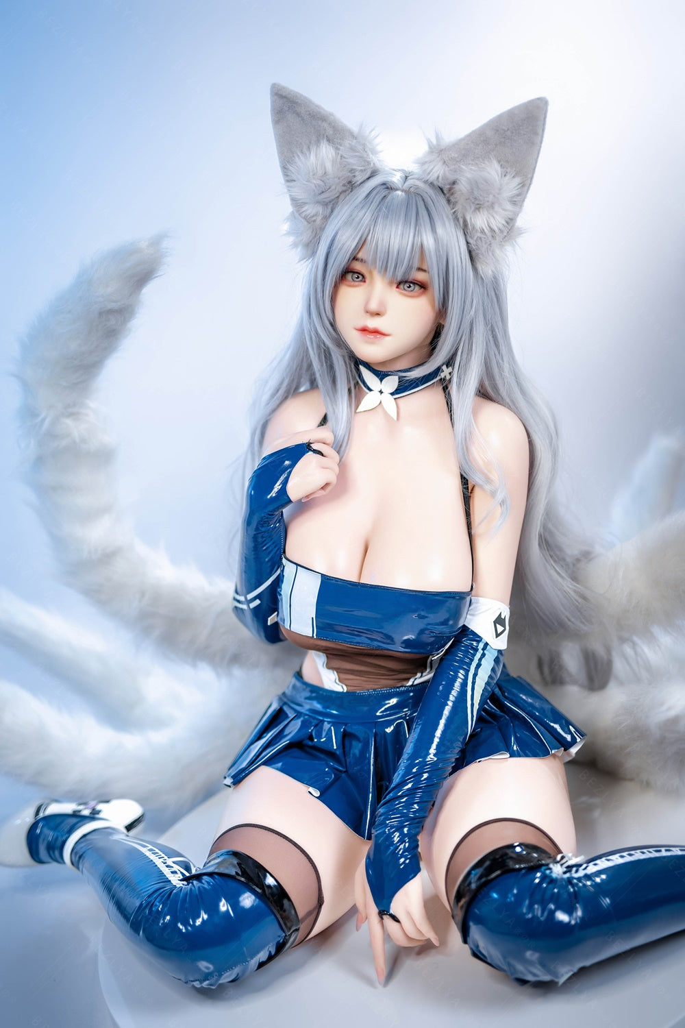 Bezlya - 鈴蘭 - 149cm/4ft10.75 - 2.0 D 杯 - 矽膠頭 + TPE 身體性玩偶