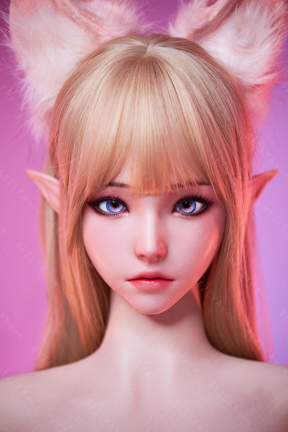 Bezlya - 鈴蘭 - 149cm/4ft10.75 - 2.0 D 杯 - 矽膠頭 + TPE 身體性玩偶