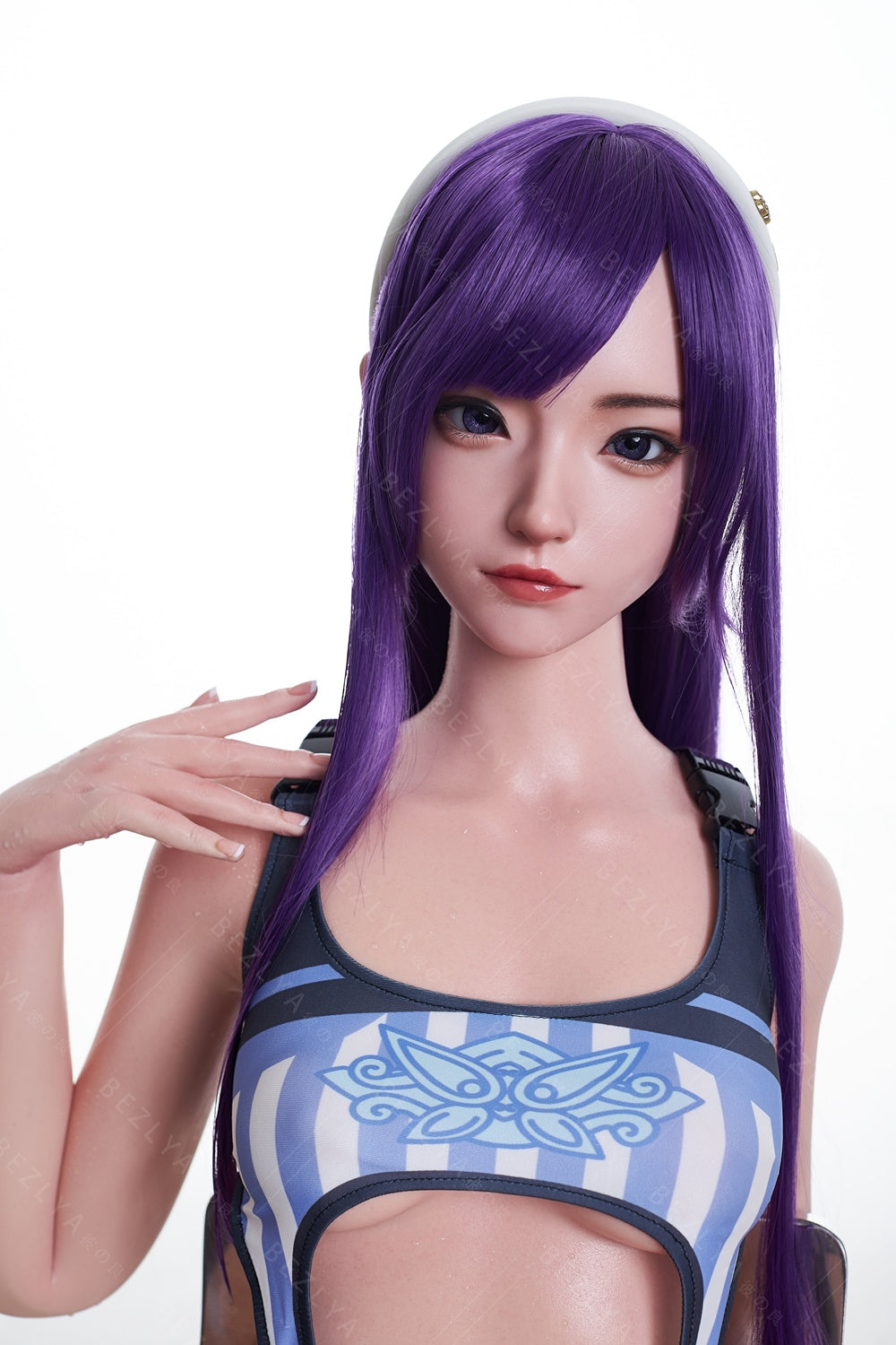 Bezlya - 鈴蘭 - 149cm/4ft10.75 - 2.0 D 杯 - 矽膠頭 + TPE 身體性玩偶