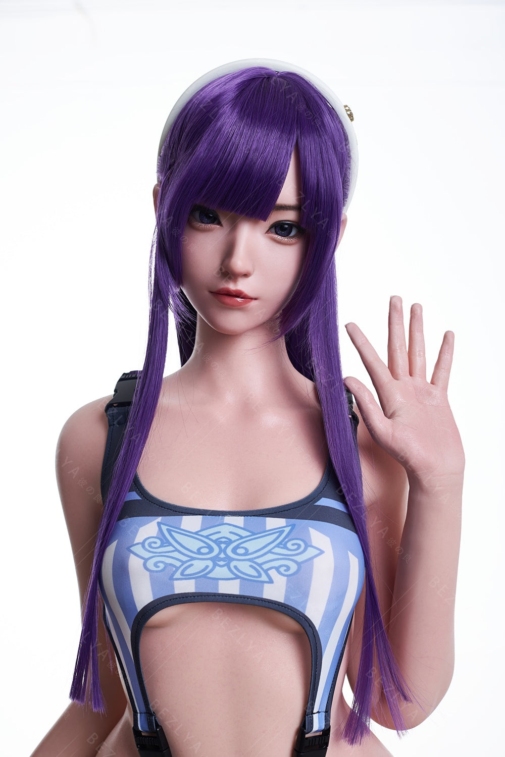 Bezlya - 鈴蘭 - 149cm/4ft10.75 - 2.0 D 杯 - 矽膠頭 + TPE 身體性玩偶