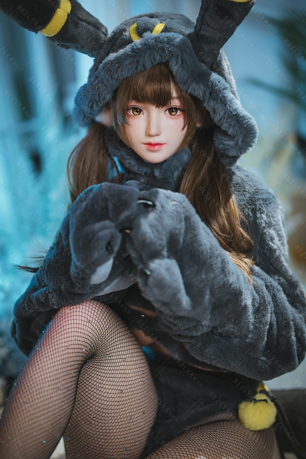 Bezlya - Paeonia - 155cm/5ft1 - 2.0 F-cup - Silicone Head + TPE Body Sex Doll