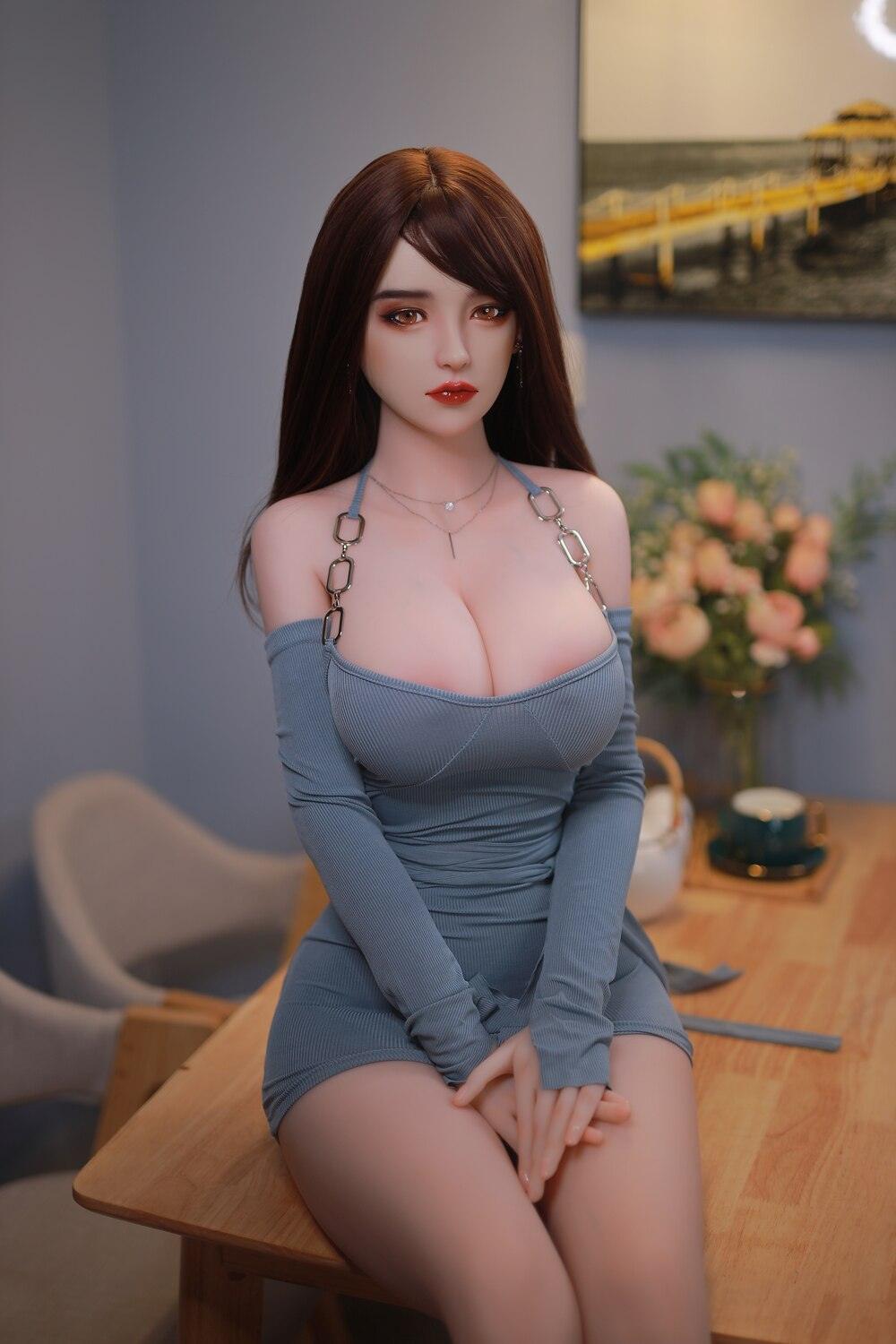 JY Dolls - Anna Jasper - 161cm/5ft3 E-cup - Silicone Head Sex Doll - 76dollshop
