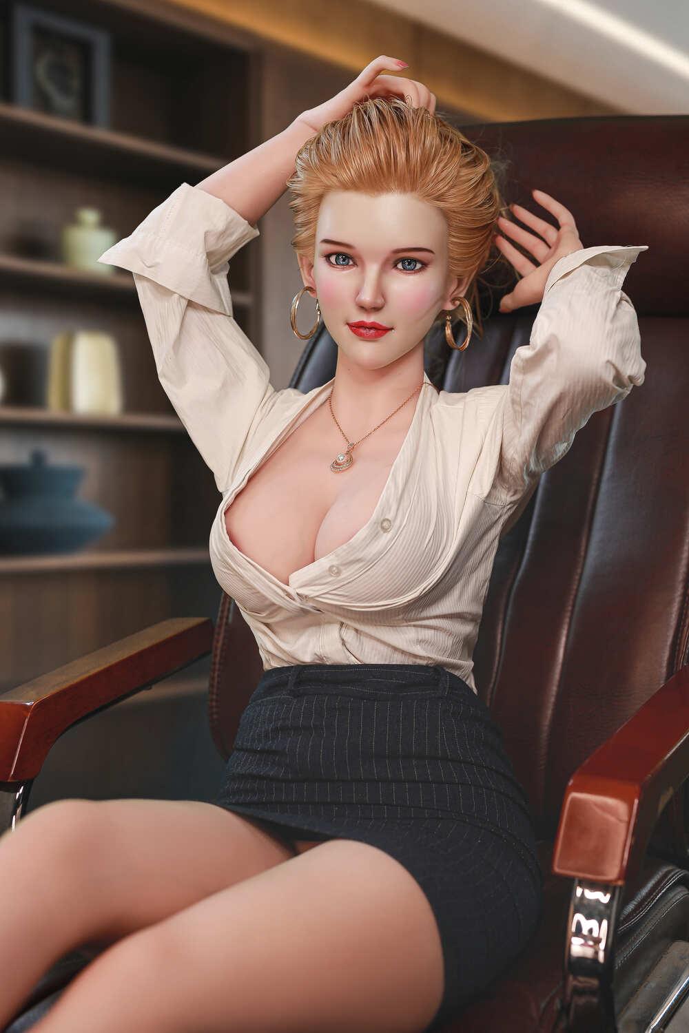 JY Dolls - Emily Aly - 163cm/5ft4 K-cup - Silicone Head Sex Doll - 76dollshop