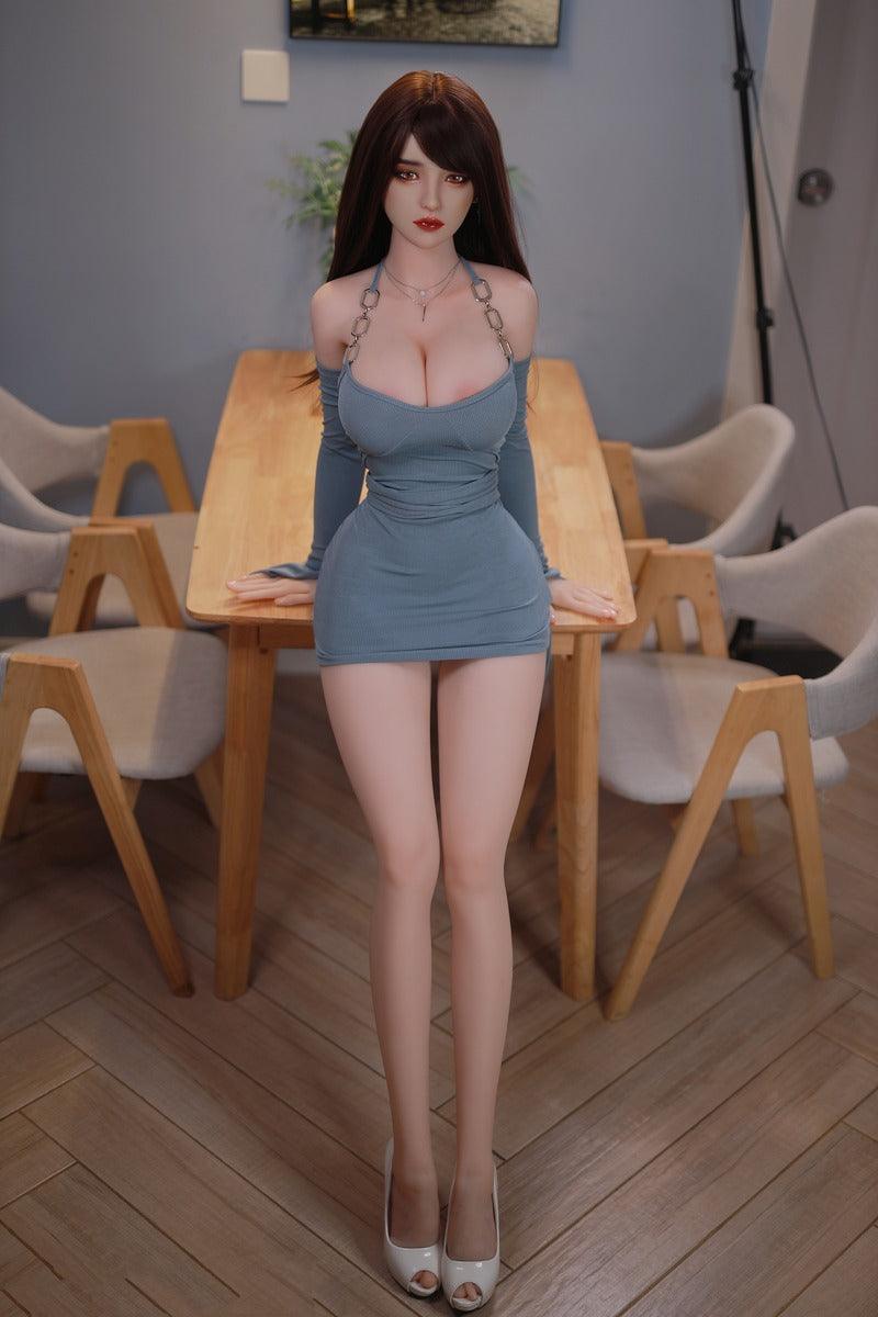 JY Dolls - Anna Jasper - 161cm/5ft3 E-cup - Silicone Head Sex Doll - 76dollshop