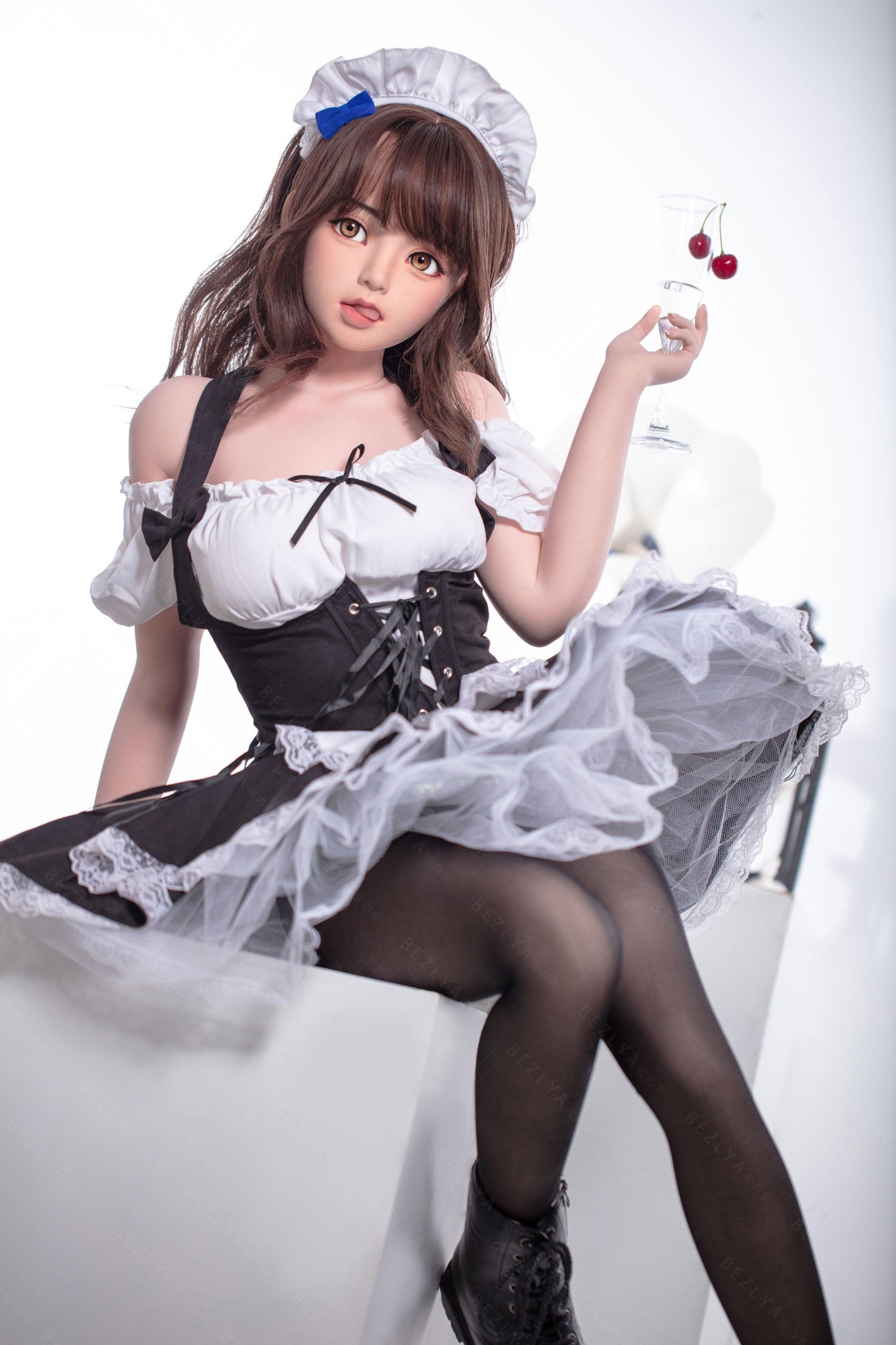 Bezlya - Convallaria - 149cm/4ft10.75 - 2.1 D-cup - Silicone Sex Doll - 76dollshop