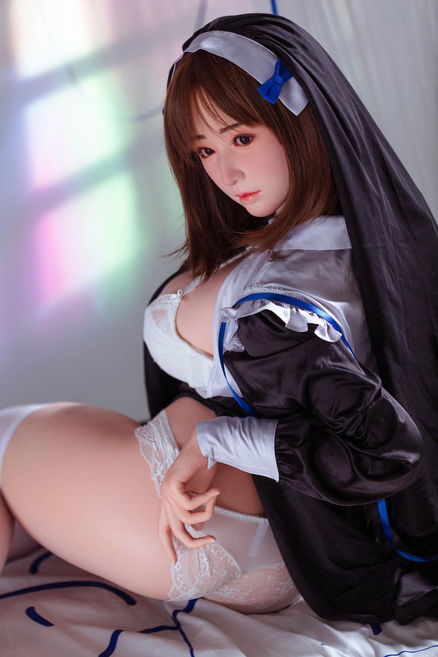 Bezlya - Platycodon - 160cm/5ft3 - 2.1 C-cup - Silicone Sex Doll - 76dollshop