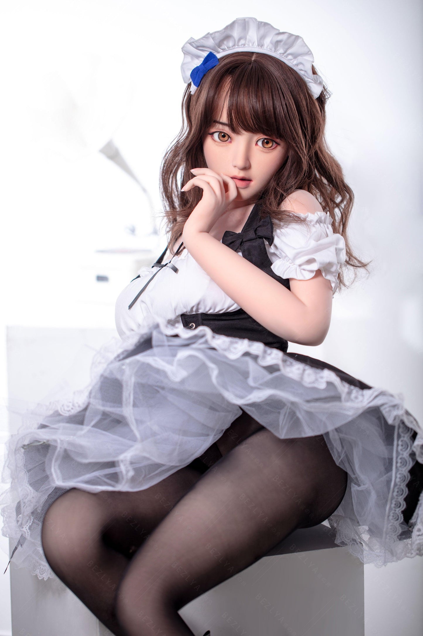 Bezlya - Convallaria - 149cm/4ft10.75 - 2.1 D-cup - Silicone Sex Doll - 76dollshop