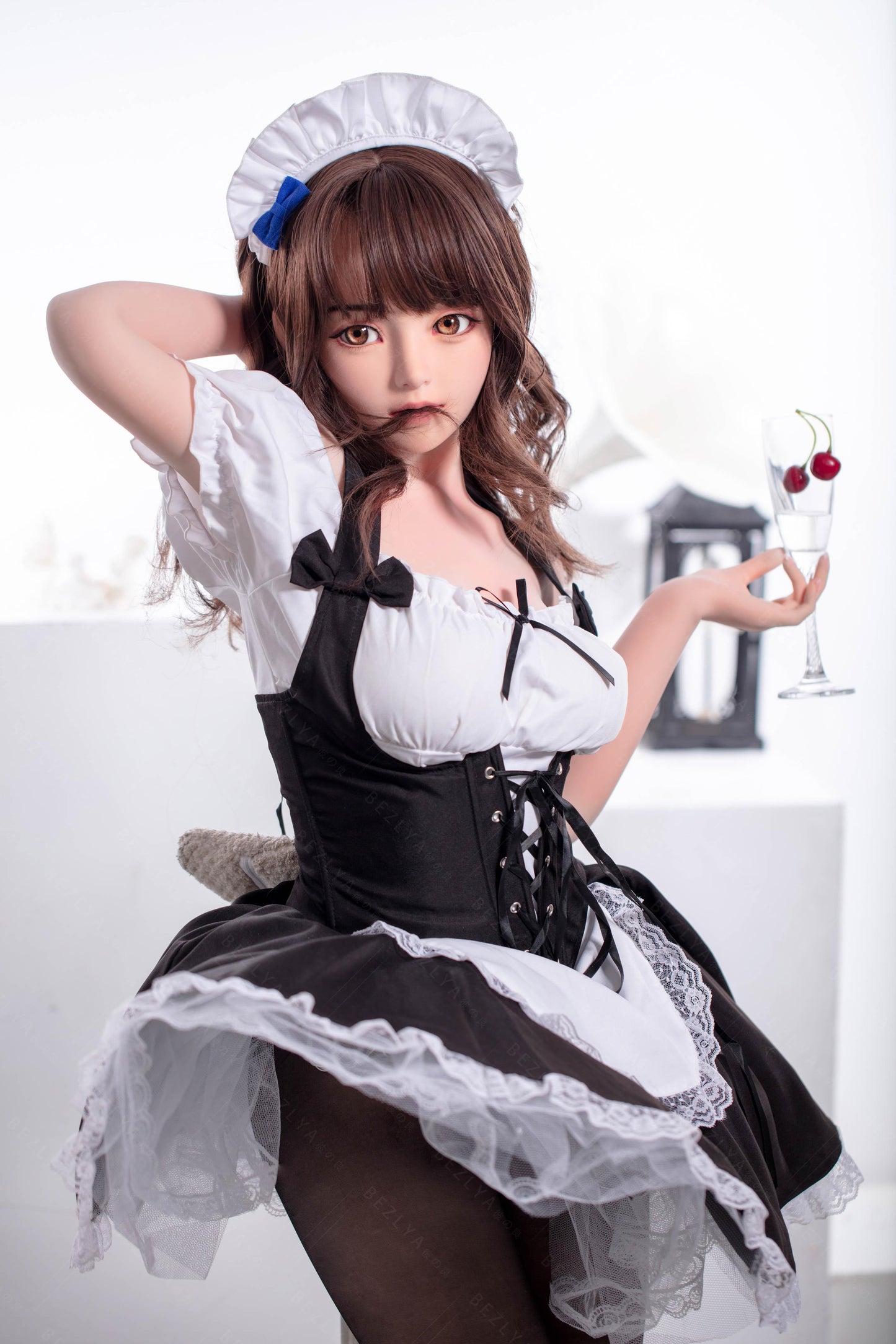 Bezlya - Convallaria - 149cm/4ft10.75 - 2.1 D-cup - Silicone Sex Doll - 76dollshop