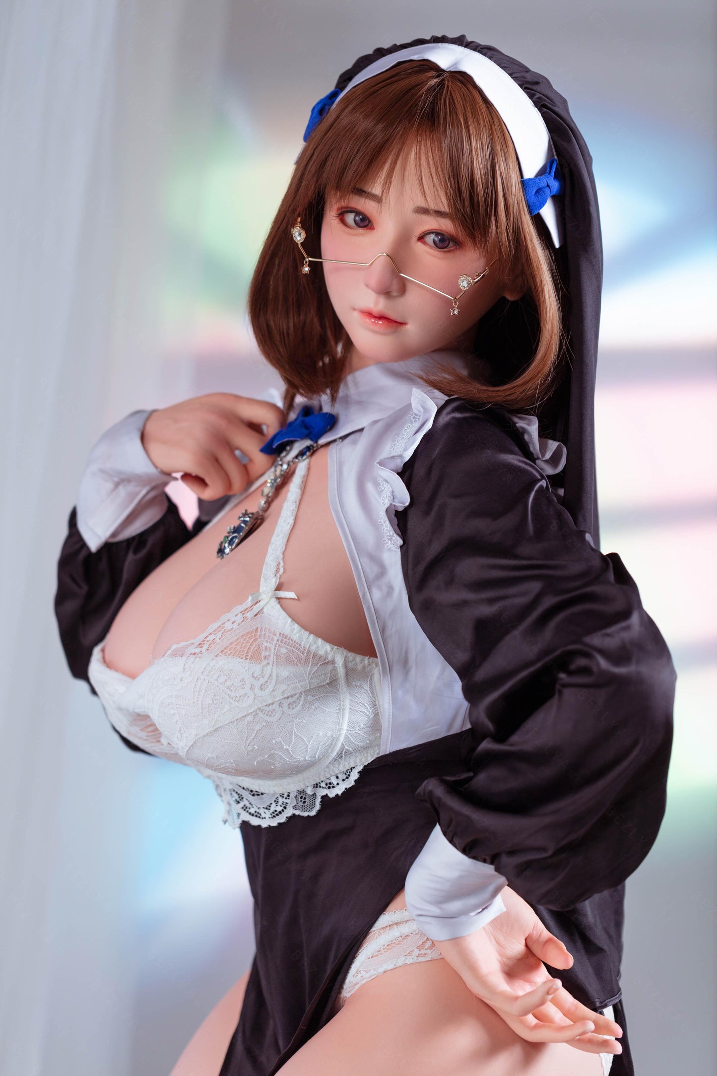 Bezlya - Platycodon - 160cm/5ft3 - 2.1 C-cup - Silicone Sex Doll - 76dollshop