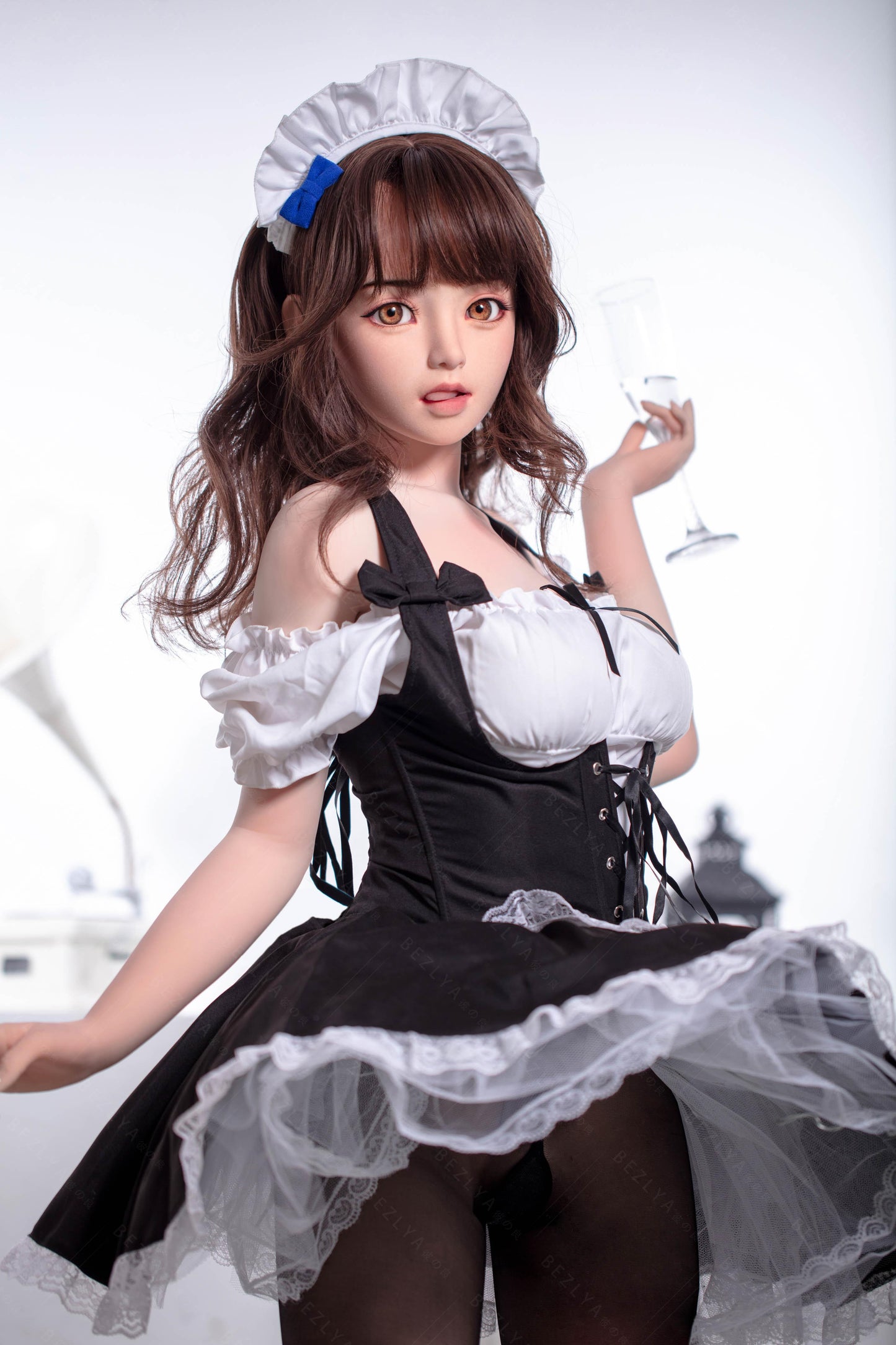 Bezlya - Convallaria - 149cm/4ft10.75 - 2.1 D-cup - Silicone Sex Doll - 76dollshop