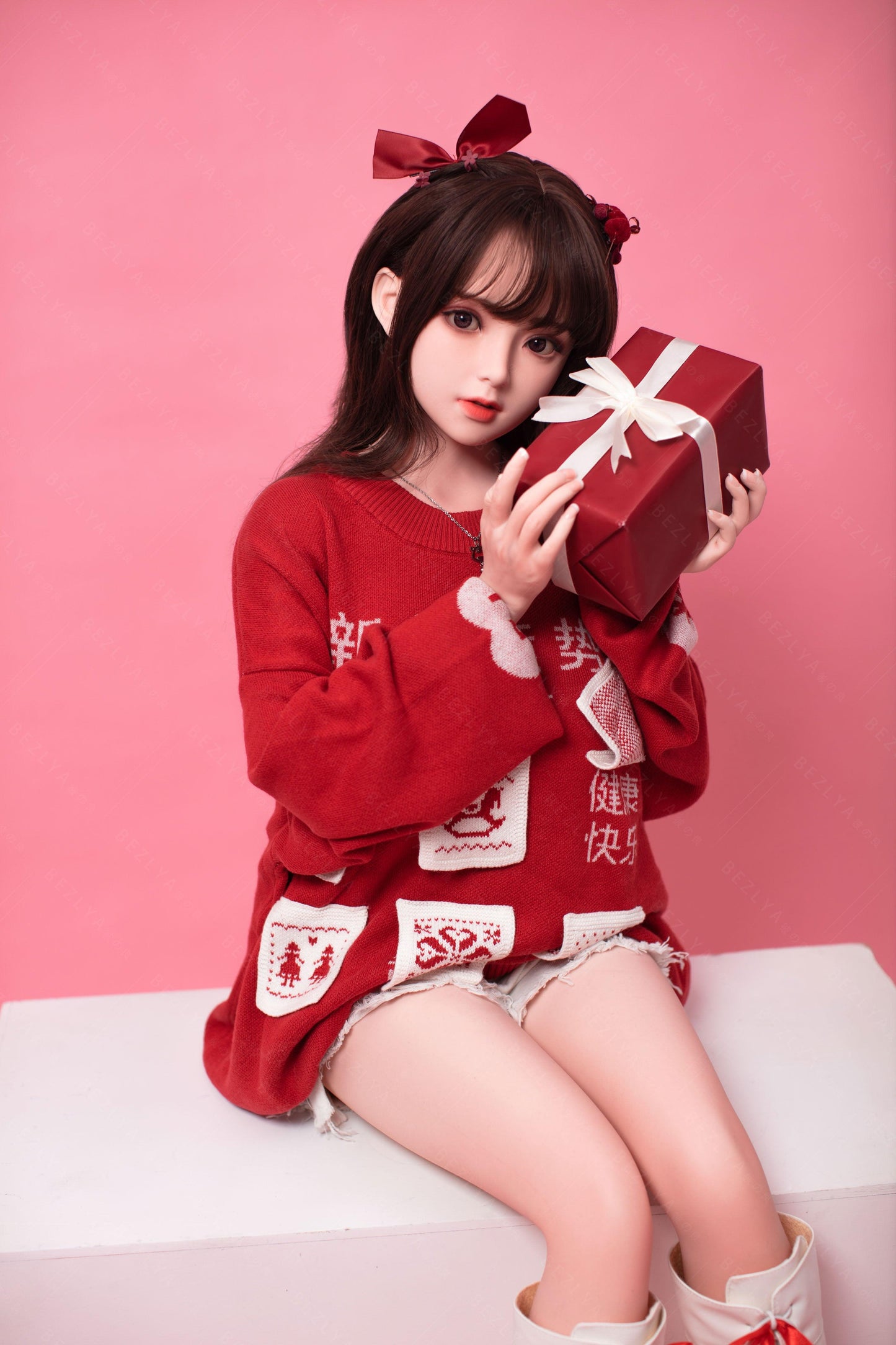 Bezlya - Convallaria - 149cm/4ft10.75 - 2.1 D-cup - Silicone Sex Doll - 76dollshop