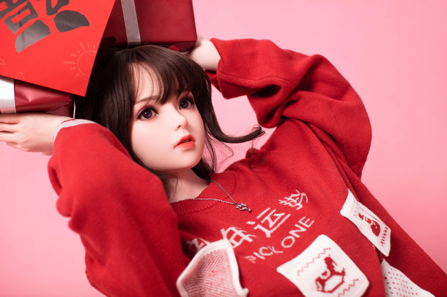 Bezlya - Convallaria - 149cm/4ft10.75 - 2.1 D-cup - Silicone Sex Doll - 76dollshop
