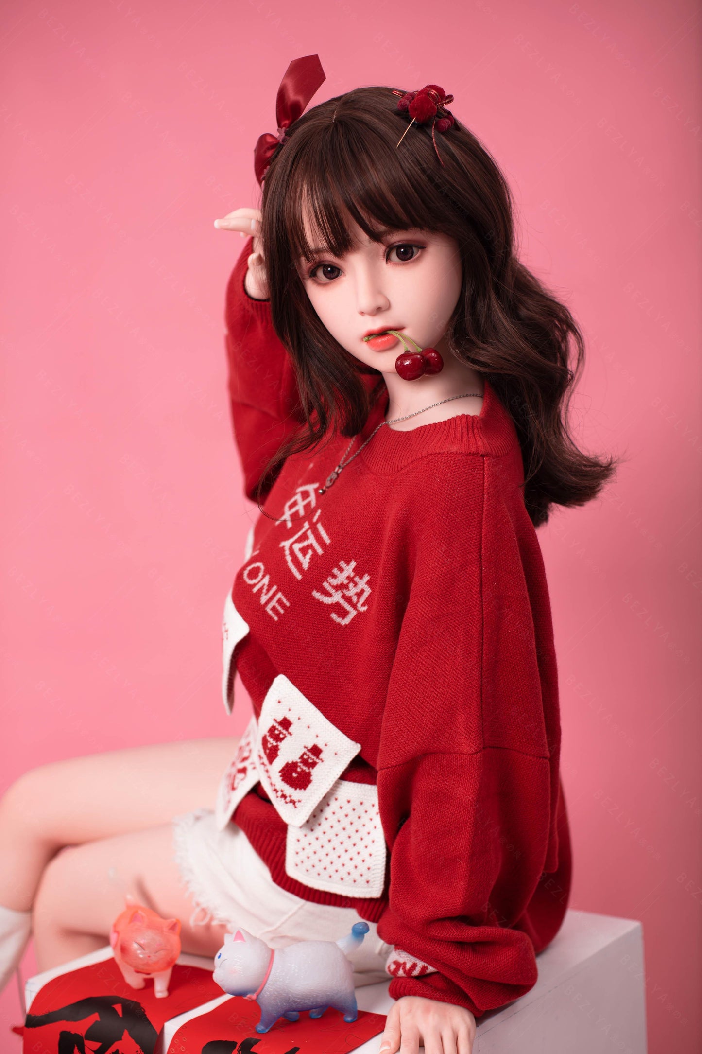 Bezlya - Convallaria - 149cm/4ft10.75 - 2.1 D-cup - Silicone Sex Doll - 76dollshop