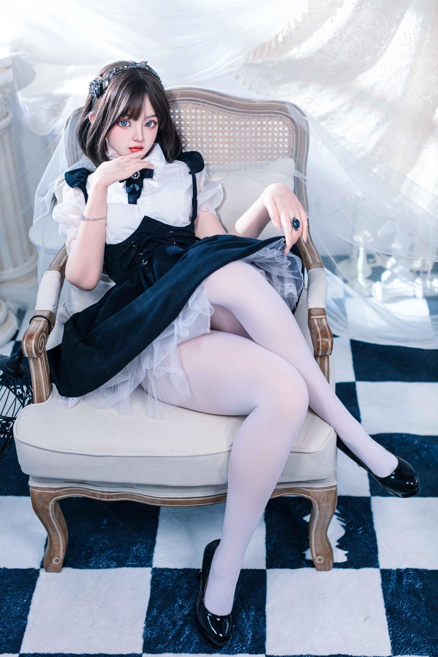 Bezlya - Convallaria - 155cm/5ft1 - 2.1 B-cup - Silicone Sex Doll - 76dollshop