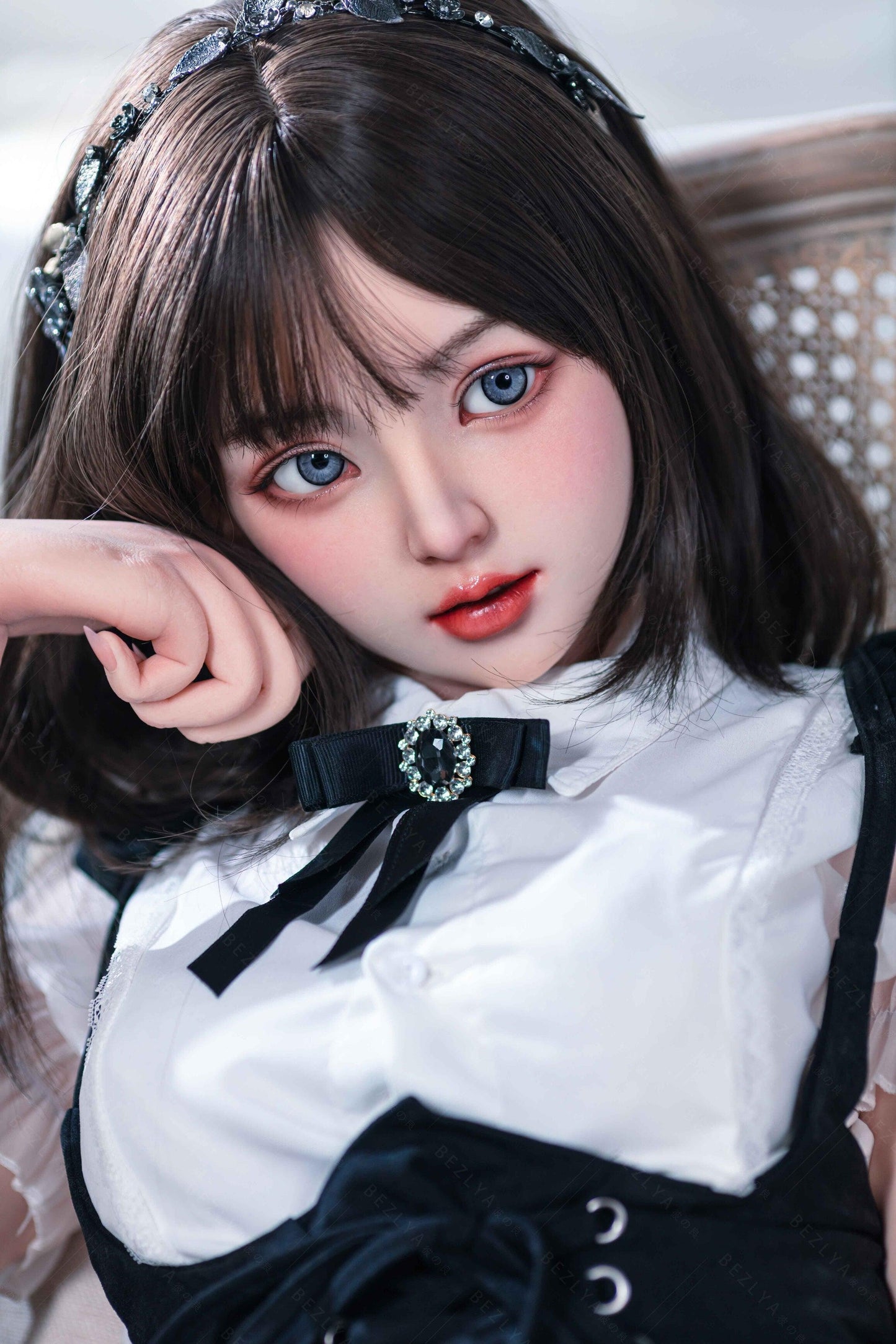Bezlya - Convallaria - 155cm/5ft1 - 2.1 B-cup - Silicone Sex Doll - 76dollshop