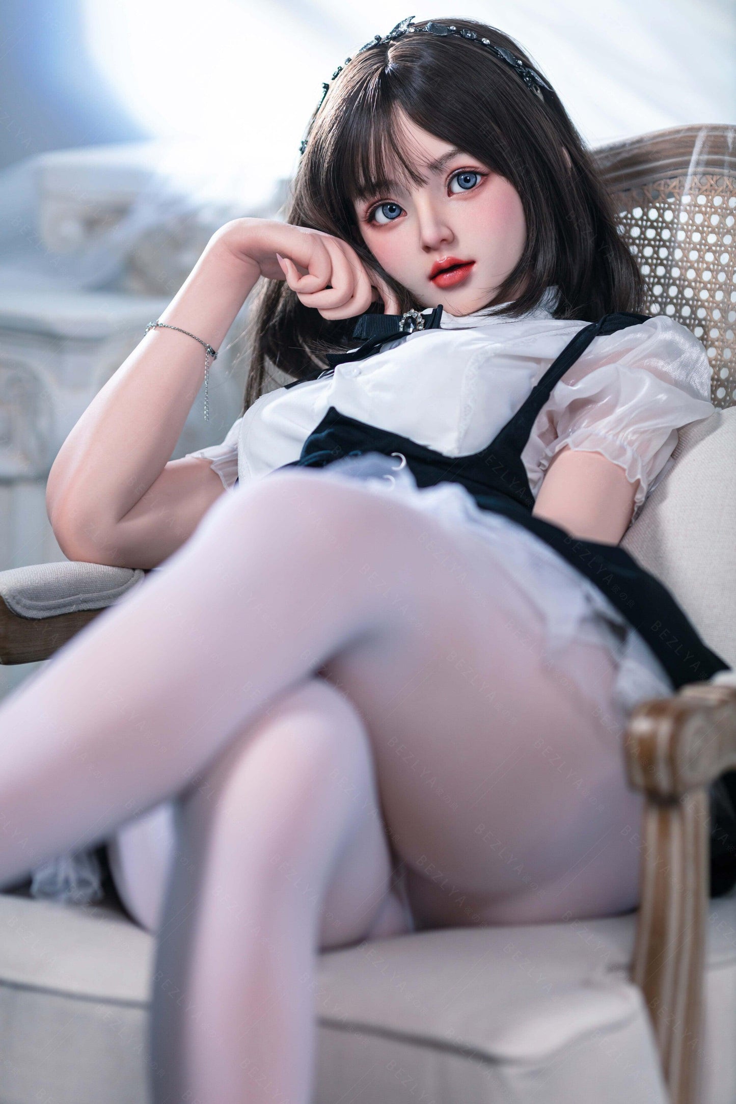 Bezlya - Convallaria - 155cm/5ft1 - 2.1 B-cup - Silicone Sex Doll - 76dollshop