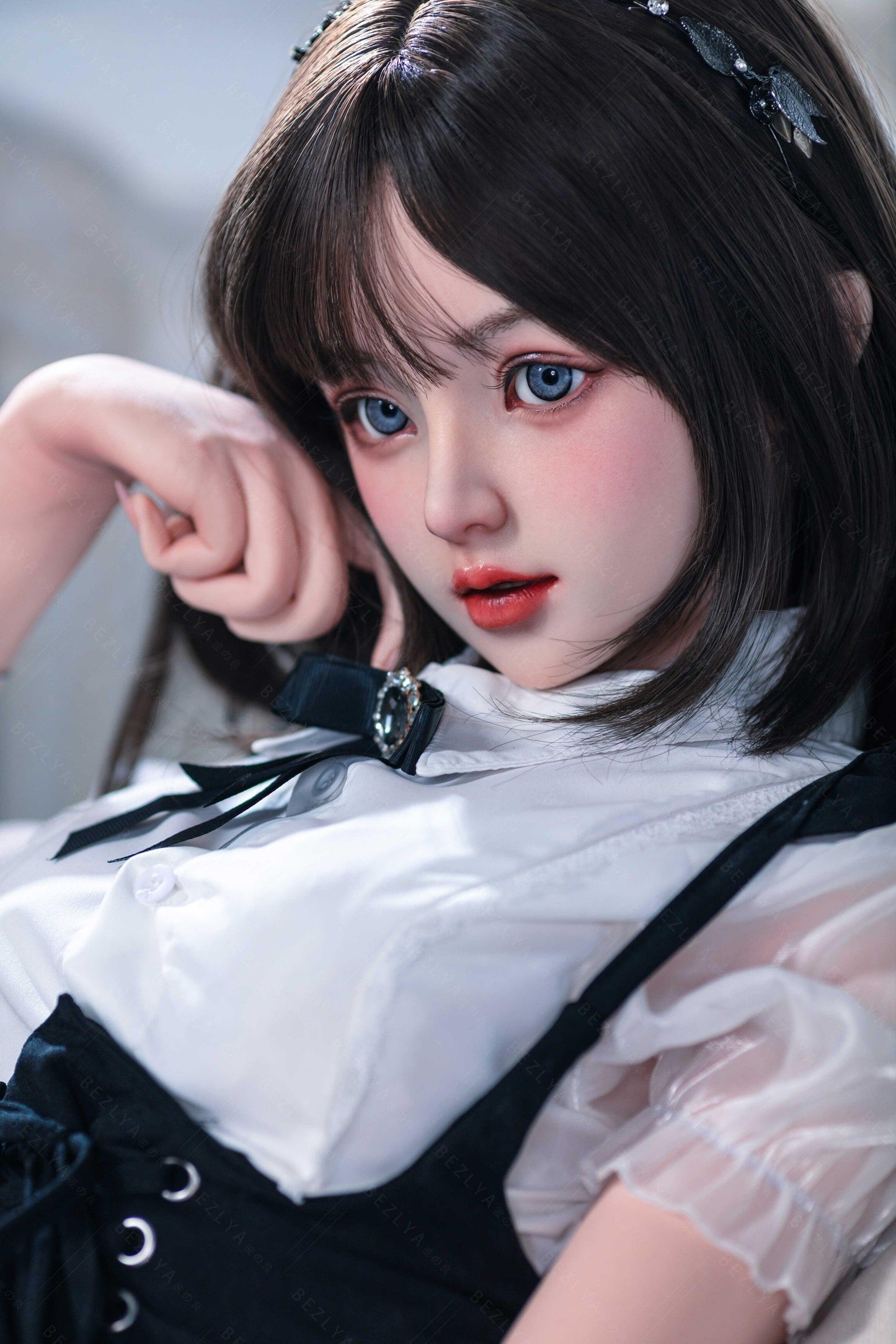 Bezlya - Convallaria - 155cm/5ft1 - 2.1 B-cup - Silicone Sex Doll - 76dollshop