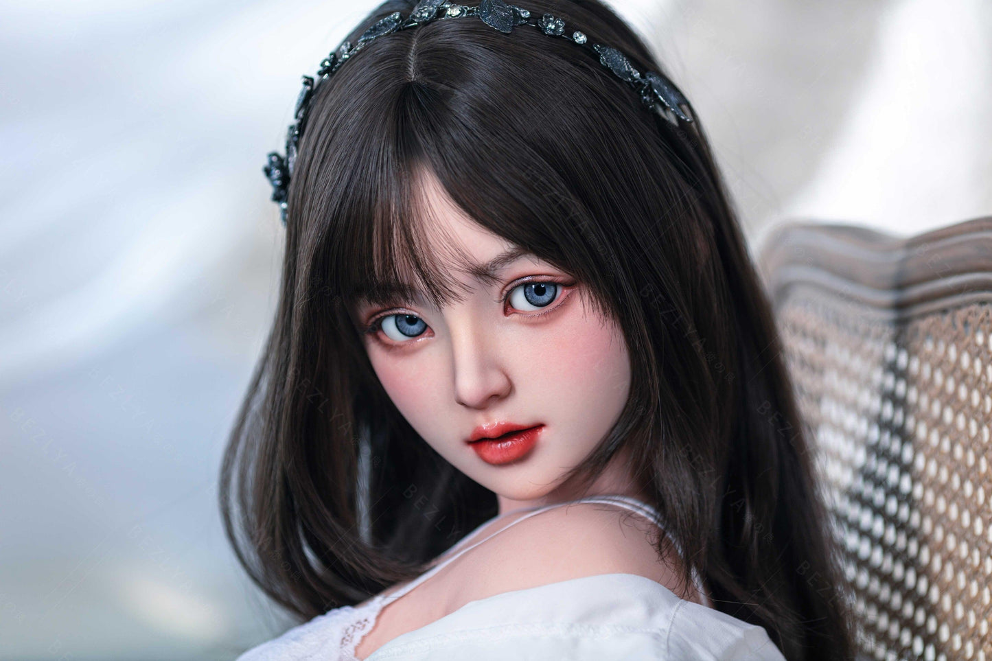 Bezlya - Convallaria - 155cm/5ft1 - 2.1 B-cup - Silicone Sex Doll - 76dollshop
