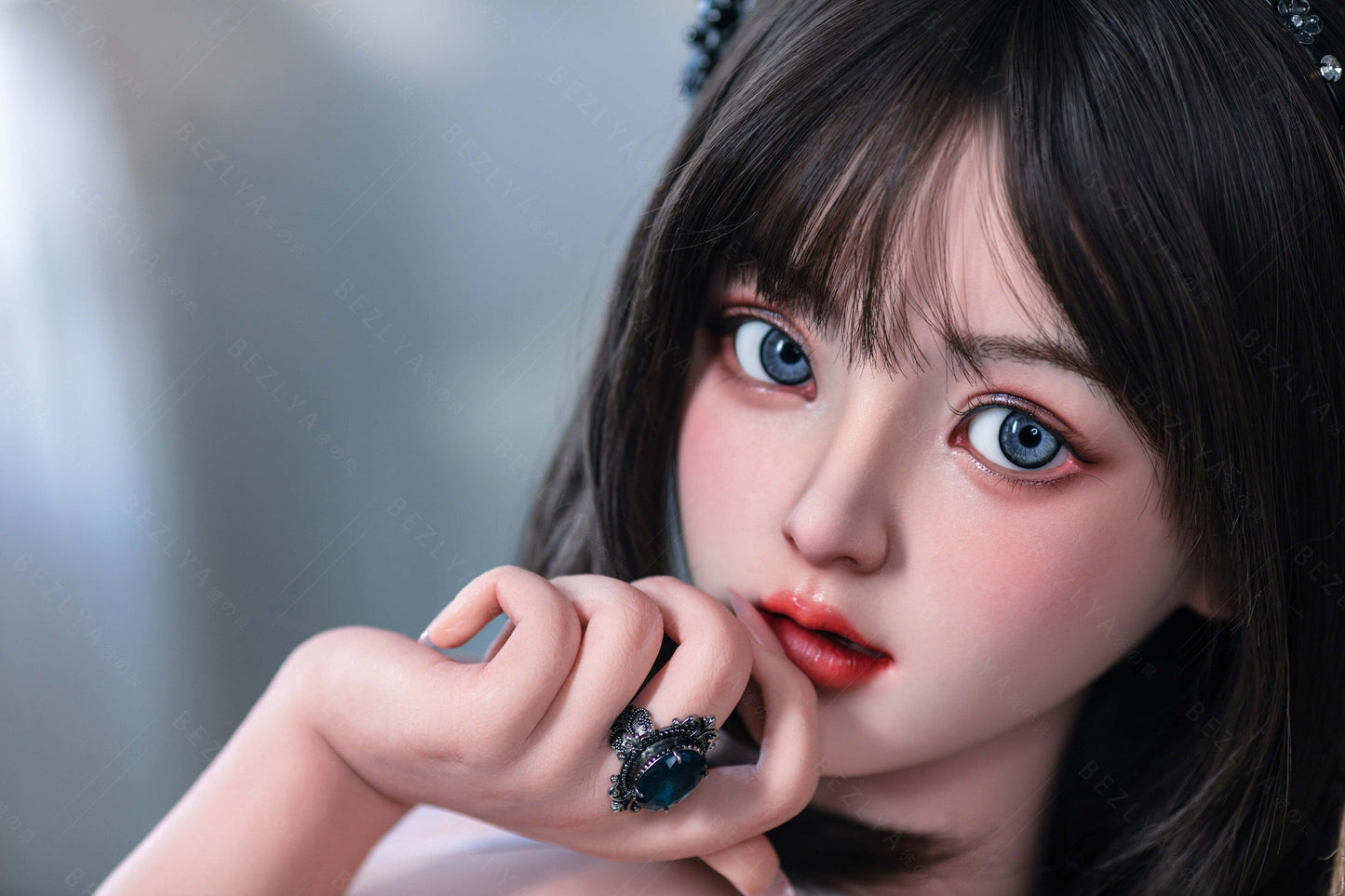 Bezlya - Convallaria - 155cm/5ft1 - 2.1 B-cup - Silicone Sex Doll - 76dollshop