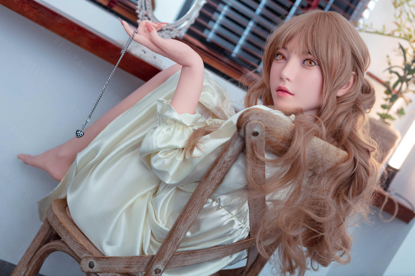 Bezlya - Iris - 160cm/5ft3 - 2.1 C-cup - Silicone Sex Doll - 76dollshop