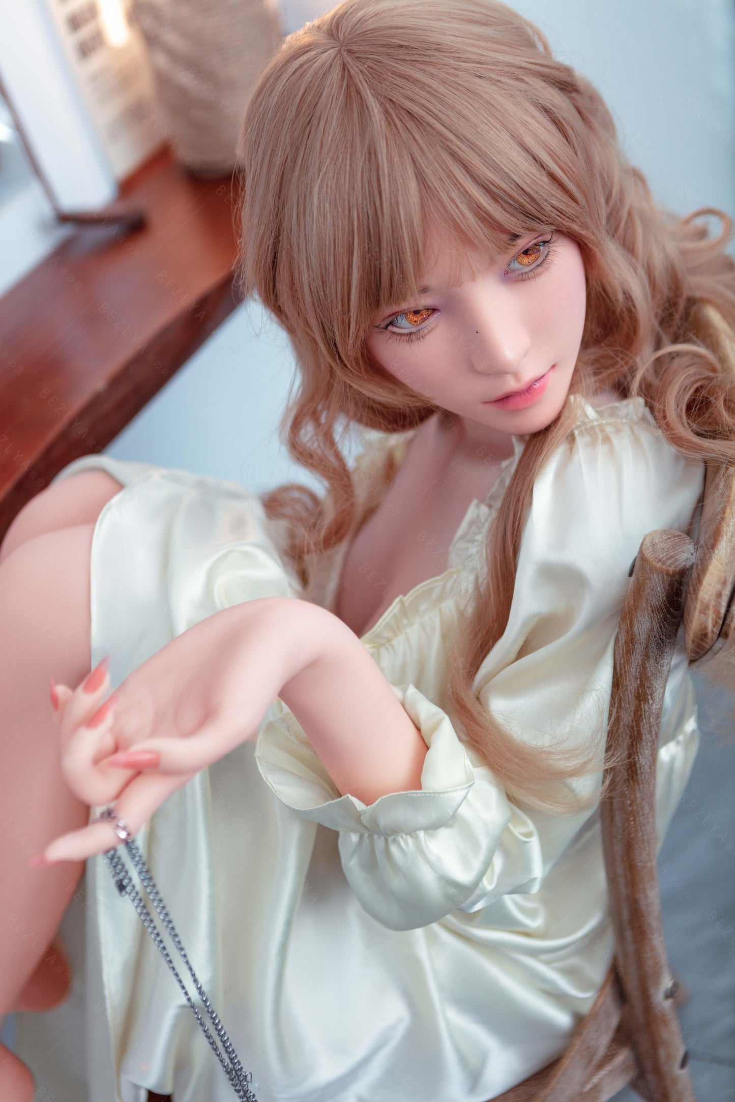 Bezlya - Iris - 160cm/5ft3 - 2.1 C-cup - Silicone Sex Doll - 76dollshop