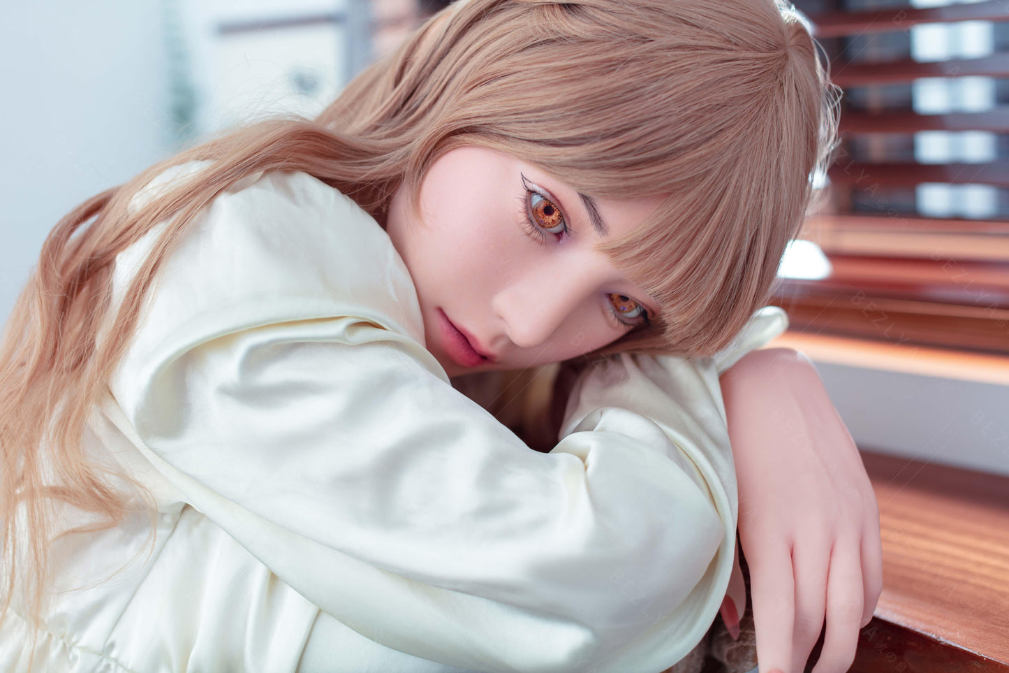 Bezlya - Iris - 160cm/5ft3 - 2.1 C-cup - Silicone Sex Doll - 76dollshop