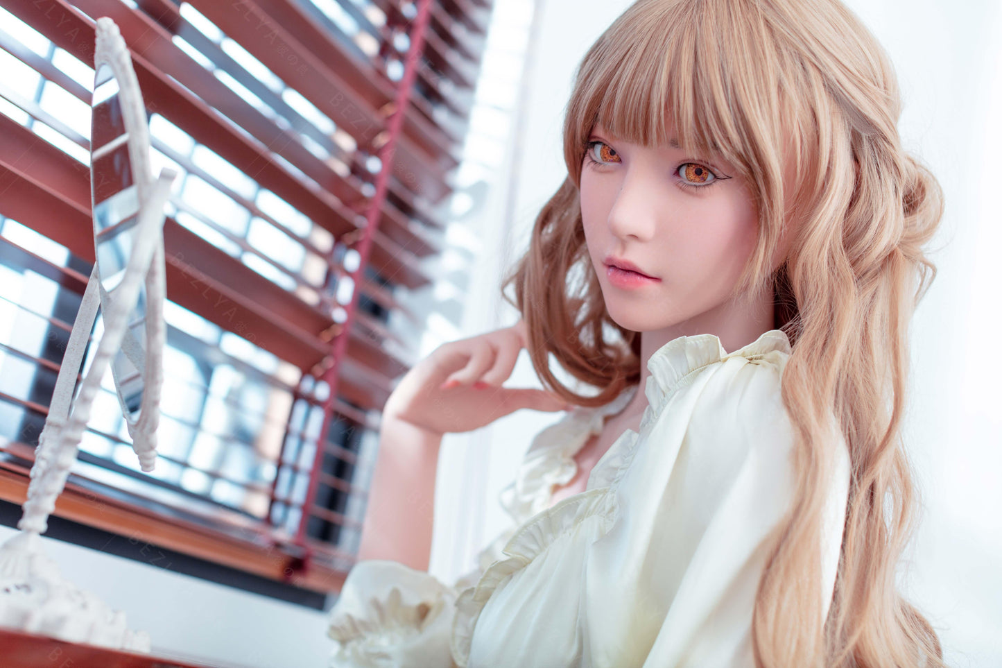 Bezlya - Iris - 160cm/5ft3 - 2.1 C-cup - Silicone Sex Doll - 76dollshop