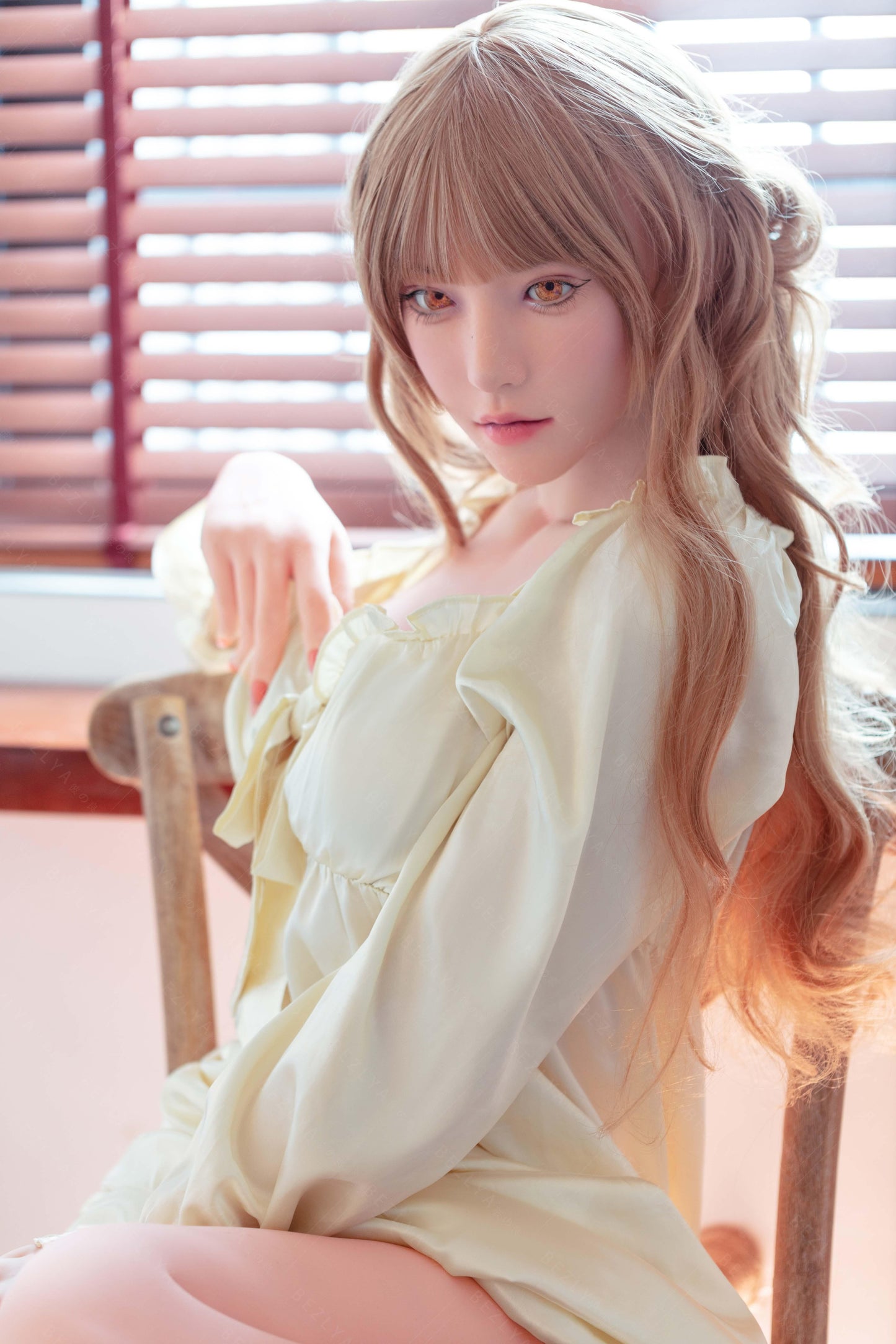 Bezlya - Iris - 160cm/5ft3 - 2.1 C-cup - Silicone Sex Doll - 76dollshop